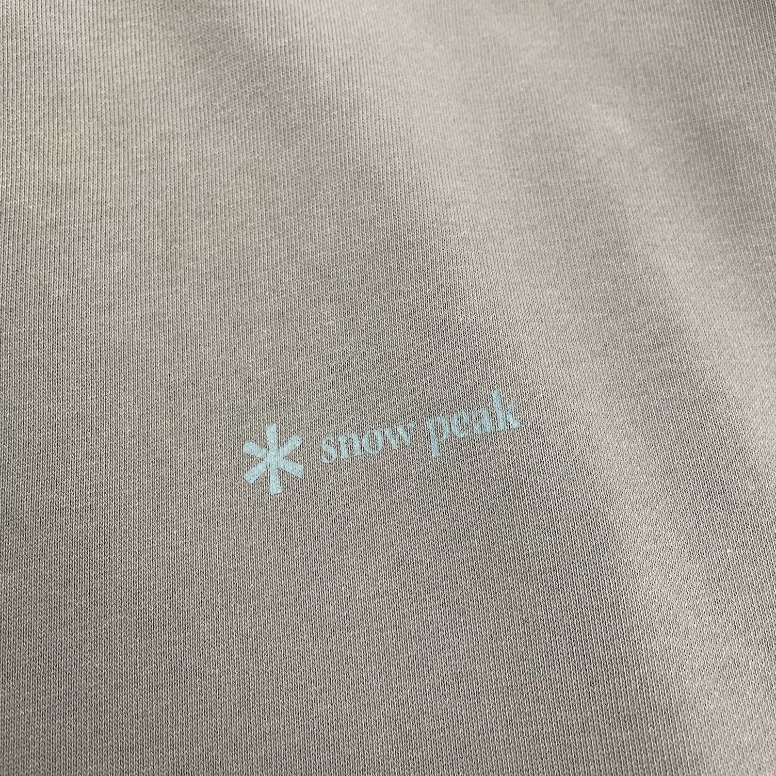 Snow Peak Snow Peak Sweatshirt Sweater Jumper Spell Out Logo Beige L Size US L / EU 52-54 / 3 - 3 Thumbnail