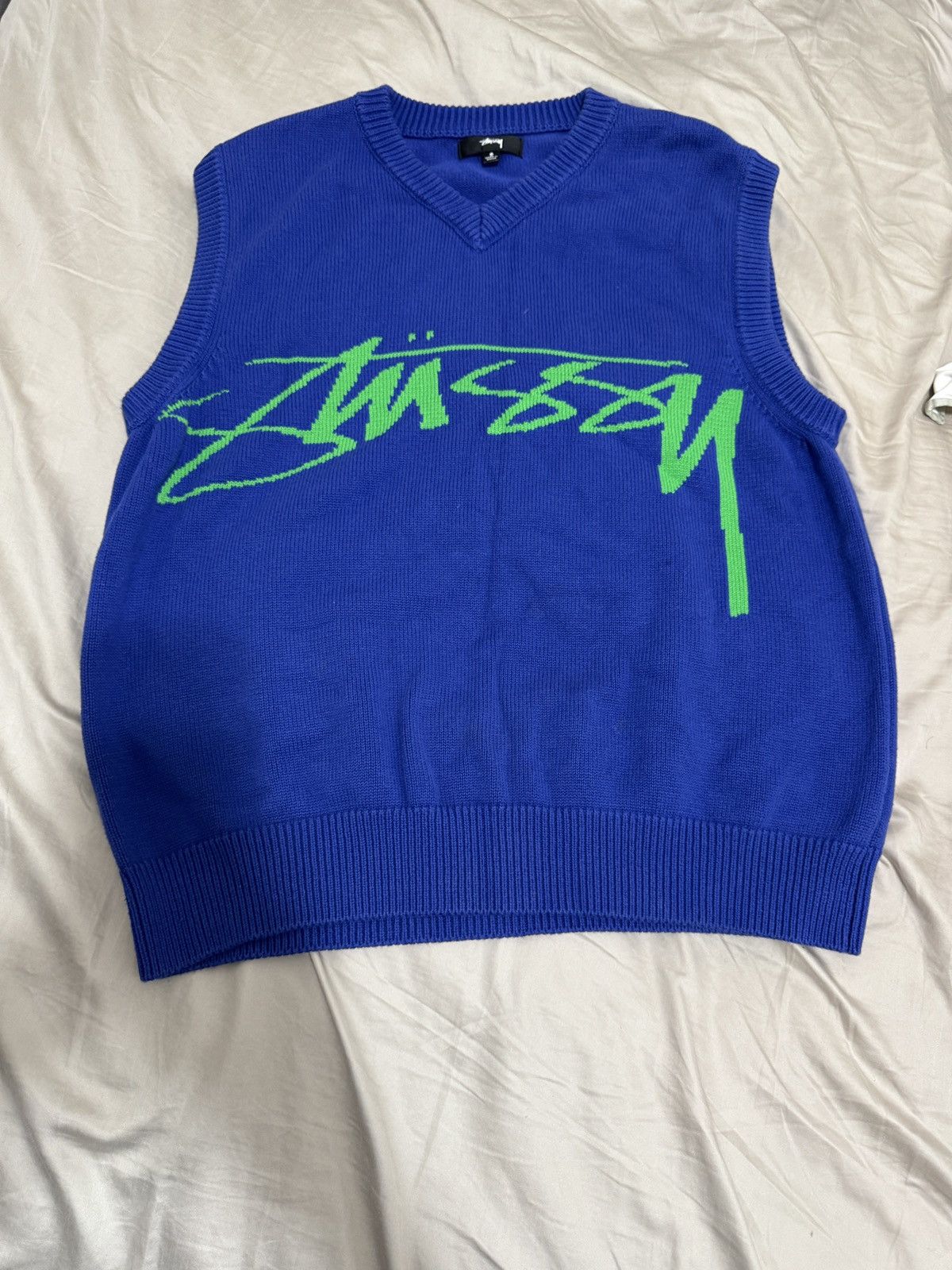 Stussy Stussy Knitvest Size US S / EU 44-46 / 1 - 1 Thumbnail