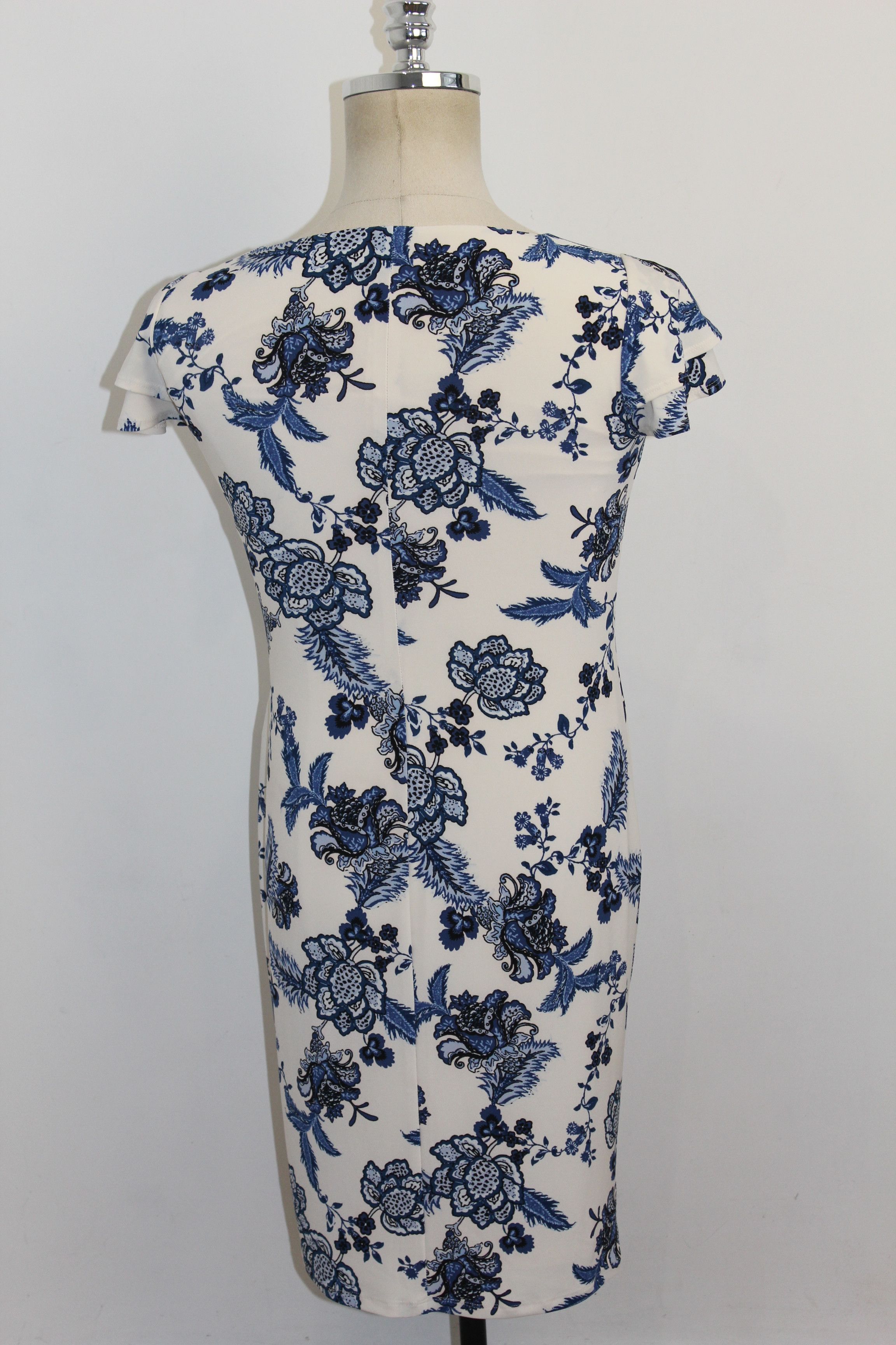 Polo Ralph Lauren Womens Lauren Ralph Lauren Floral Print Dress Size M / US 6-8 / IT 42-44 - 7 Thumbnail