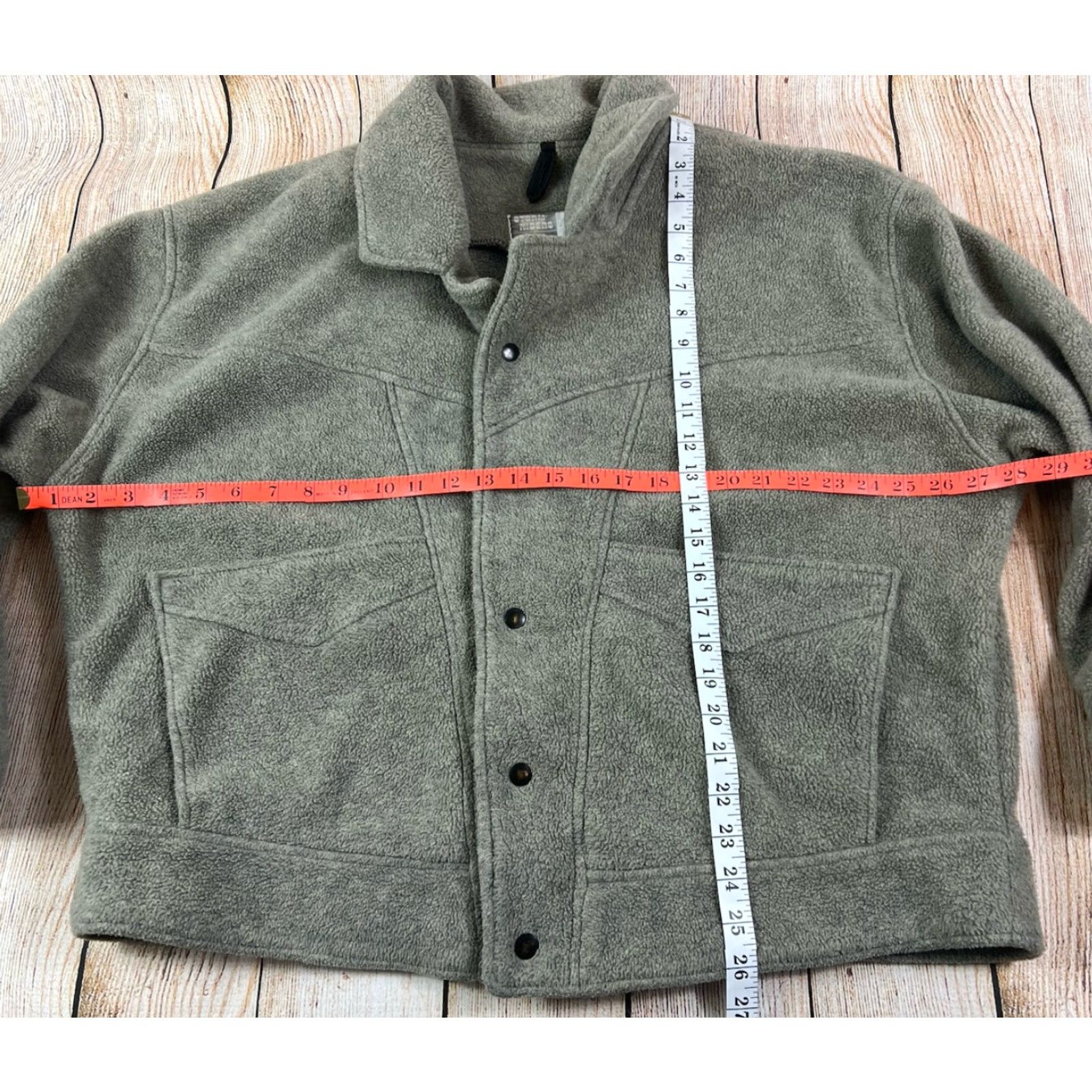 Vintage VINTAGE Storm Riders Jacket Western Beige XL Men's Button Lined Polyester Size US XL / EU 56 / 4 - 5 Thumbnail