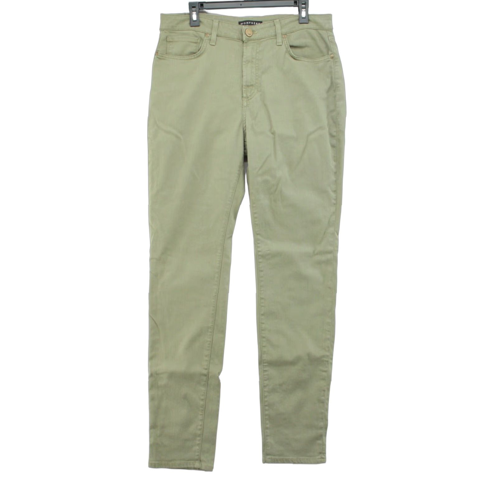 MONFRERE MONFRERE Brando Slim Jeans Men's 34 Green Stretch Modern Mid Rise Street Wear Shirt Size US 34 / EU 50 - 1 Thumbnail