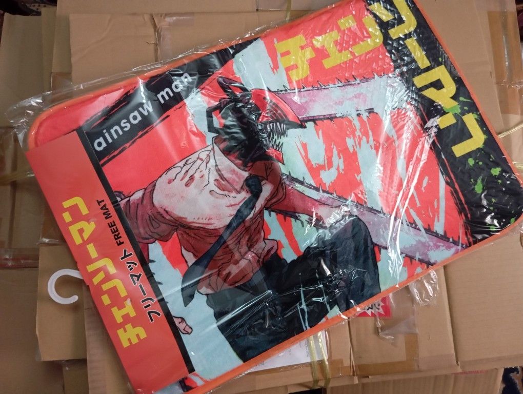 Japanese Brand NEW Chainsaw Man floor mat anime Denji 💥 Size ONE SIZE - 1 Preview