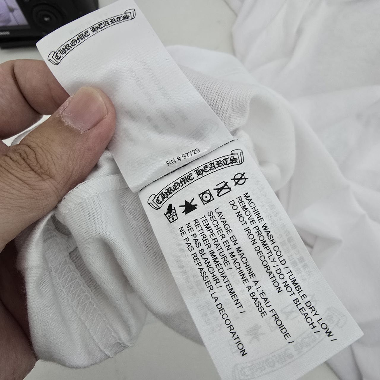 Chrome Hearts CHROME HEARTS Camo Tshirt White Size US M / EU 48-50 / 2 - 14 Thumbnail