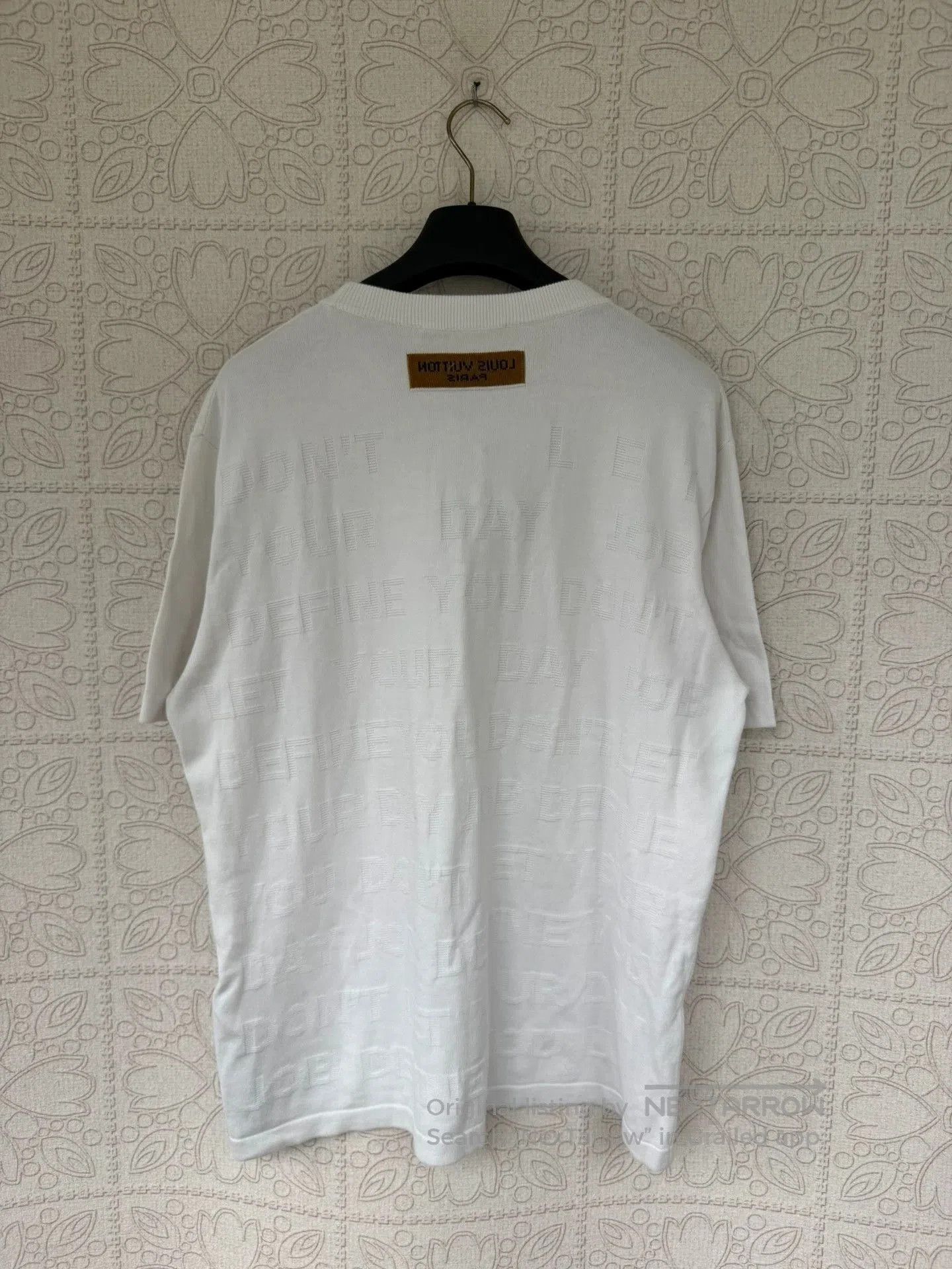 Louis Vuitton louis vuitton white graphic knit short sleeve. Size US L / EU 52-54 / 3 - 2 Thumbnail