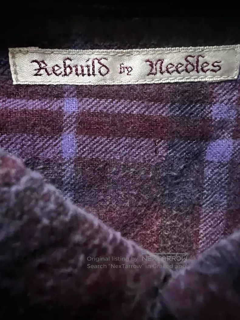 Needles Needles PATCHWORK FLANNEL SHIR Size US M / EU 48-50 / 2 - 3 Thumbnail