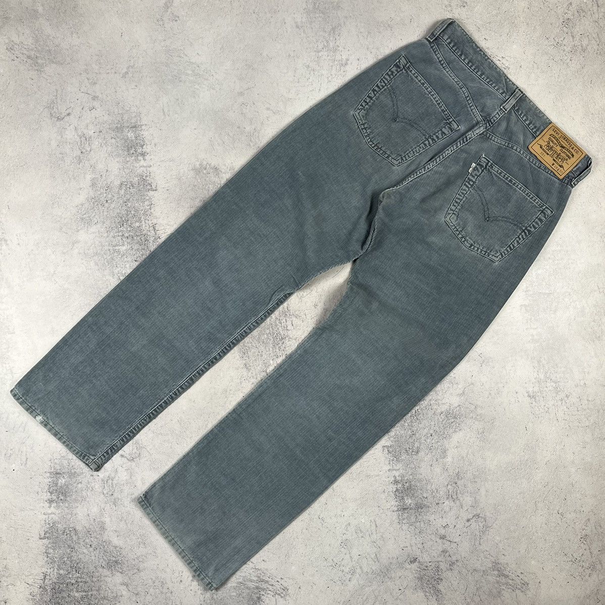 Levi's Vintage Levis 551 velvet white tab corduroy pants 90’s Size US 29 - 1 Thumbnail
