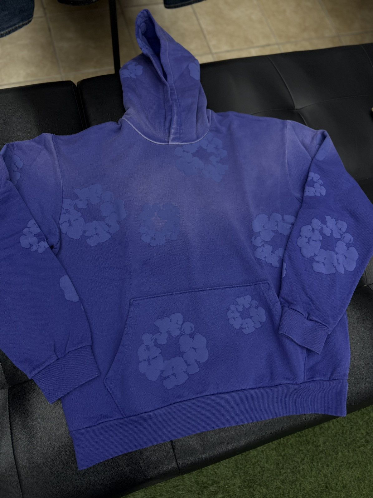 DENIM TEARS Denim Tears BLUE 2025 Cotton Wreath Hoodie XL (NEW) Size US XL / EU 56 / 4 - 5 Thumbnail