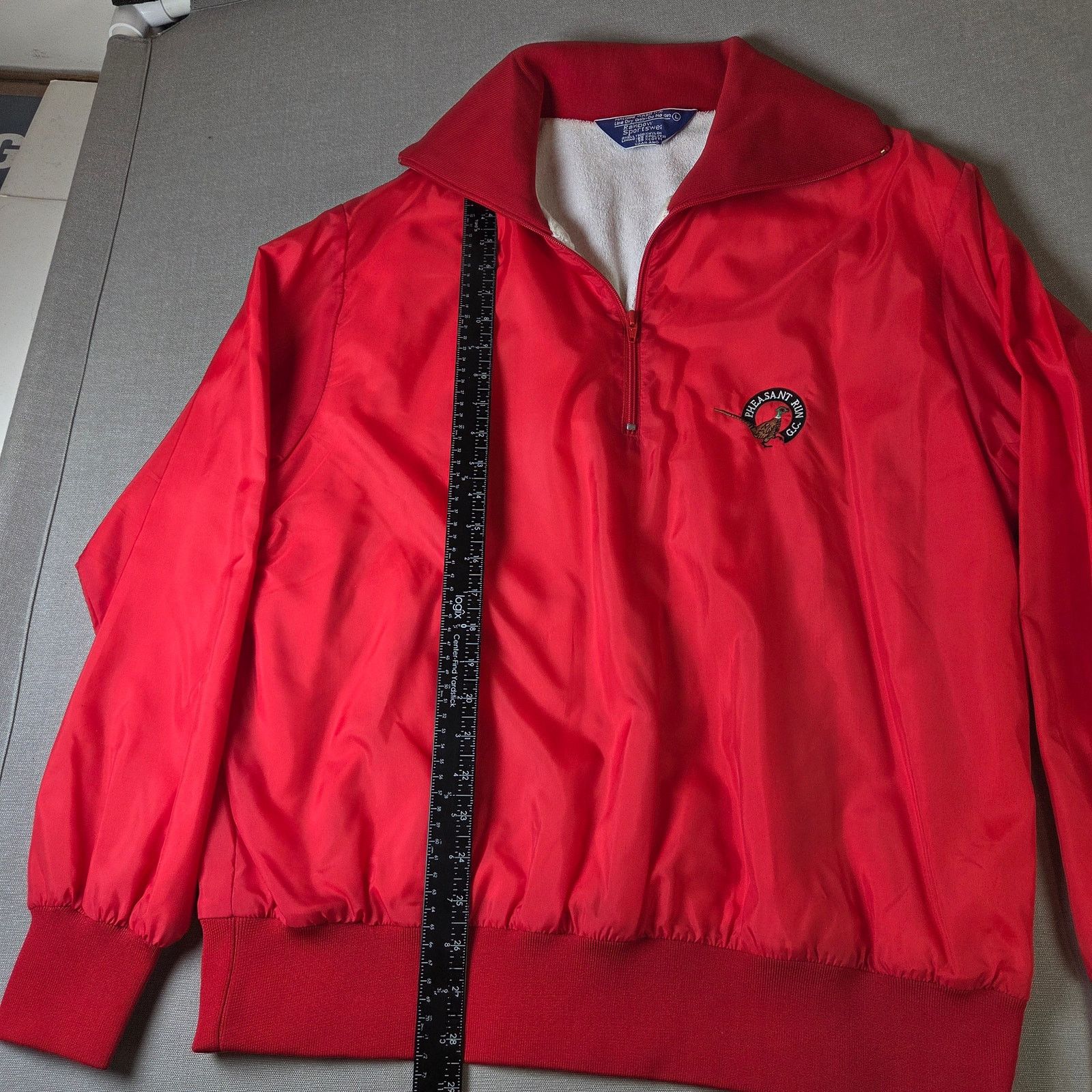 Vintage Pheasant Run 1/4 Zip Vintage Windbreaker Large Golf Club Size US L / EU 52-54 / 3 - 13 Thumbnail