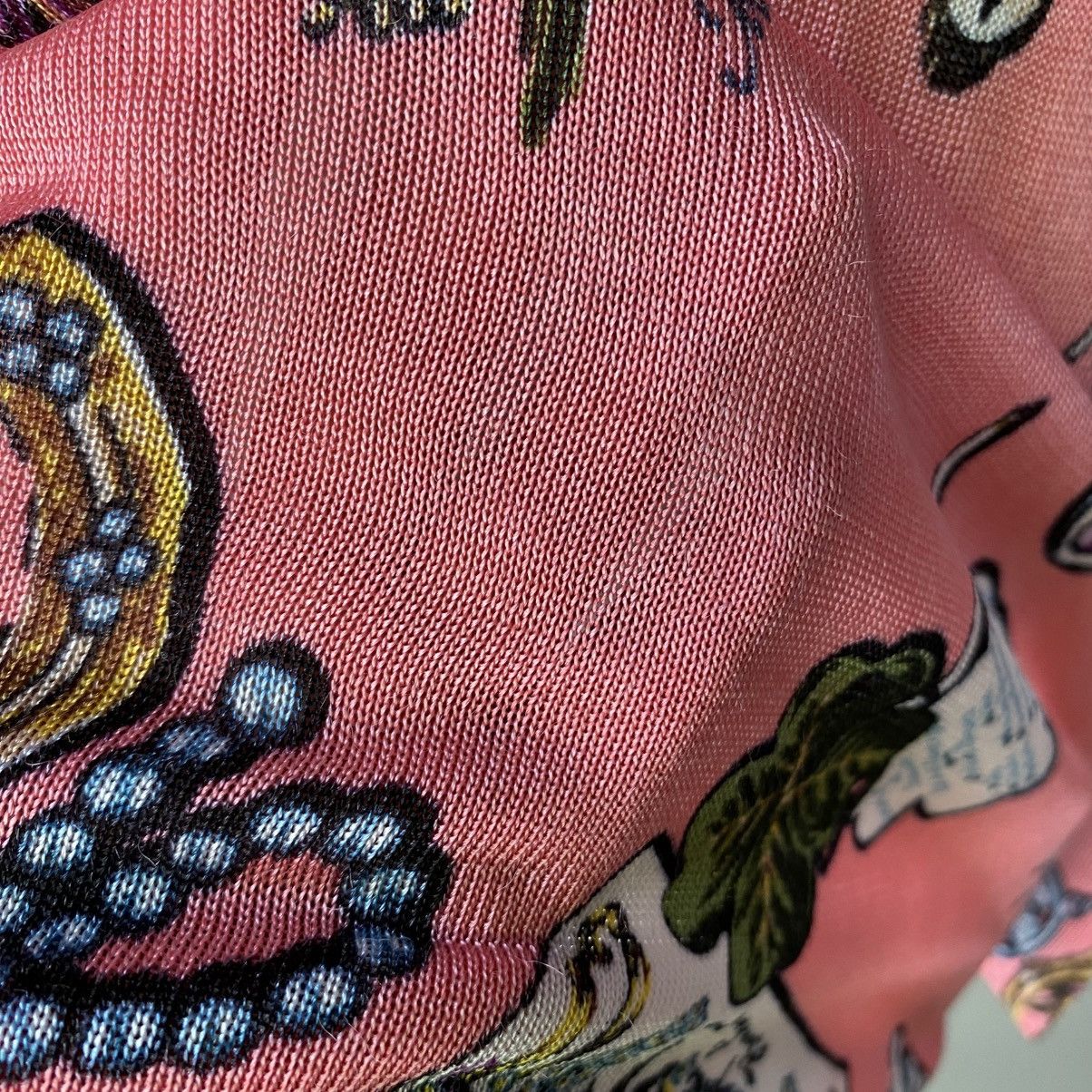 Karl Lagerfeld Karl Lagerfeld Pink Graphic Print Long Sleeve Top Size S / US 4 / IT 40 - 15 Thumbnail