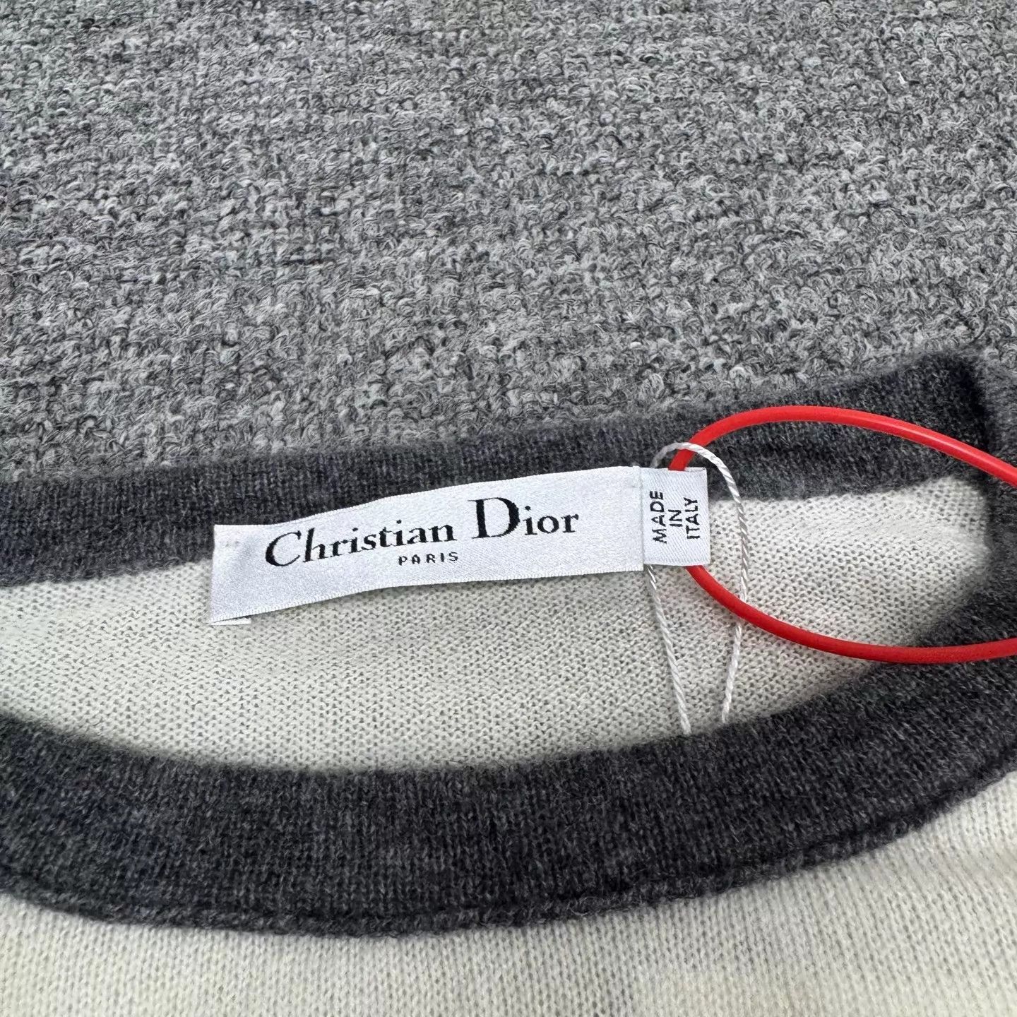 Dior Dior color blocked heart hourglass cashmere sweater Size XS / US 0-2 / IT 36-38 - 7 Thumbnail
