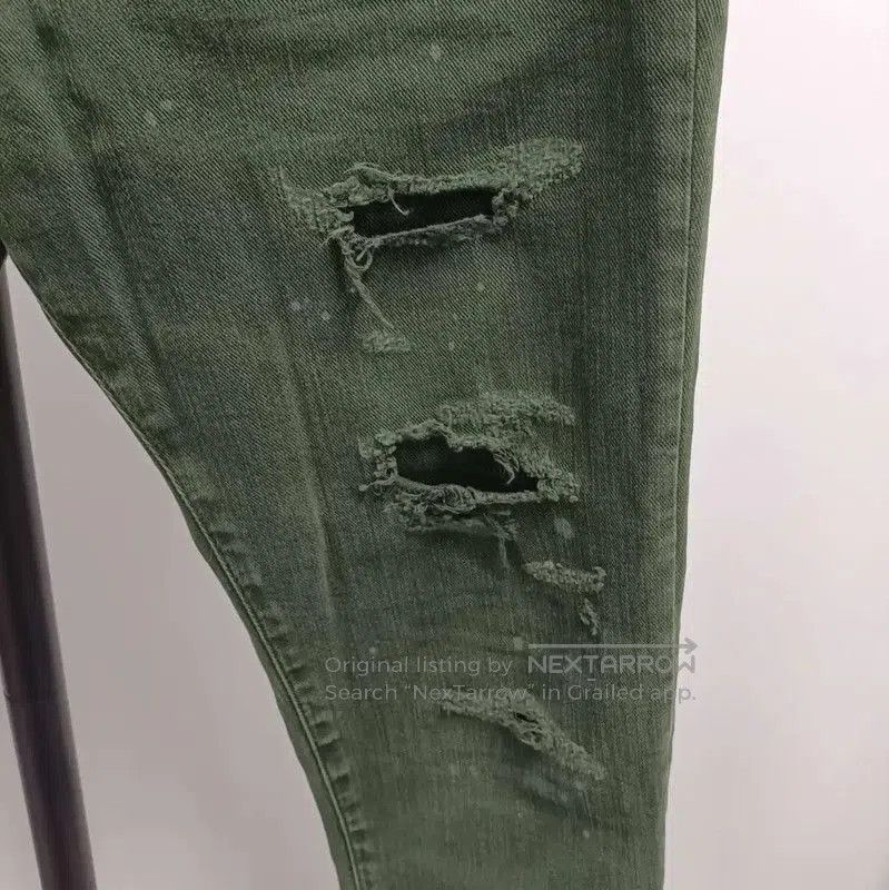 Dsquared2 DSQUARED2 Casual Pants in Dark Green . Size US 26 / EU 42 - 4 Thumbnail