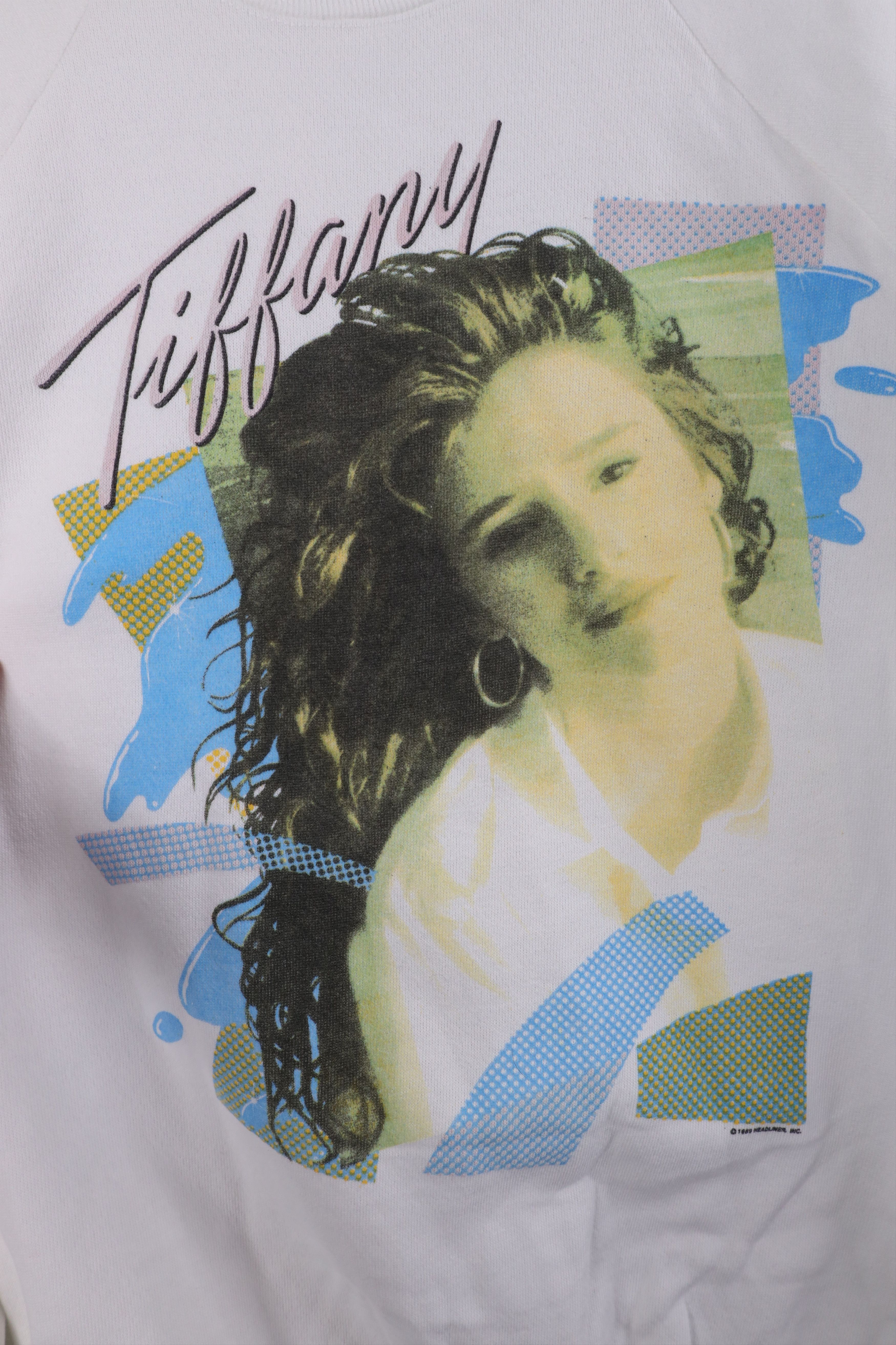 Vintage Vintage 80s Pop Singer Tiffany Crewneck Sweatshirt USA Size M / US 6-8 / IT 42-44 - 4 Thumbnail