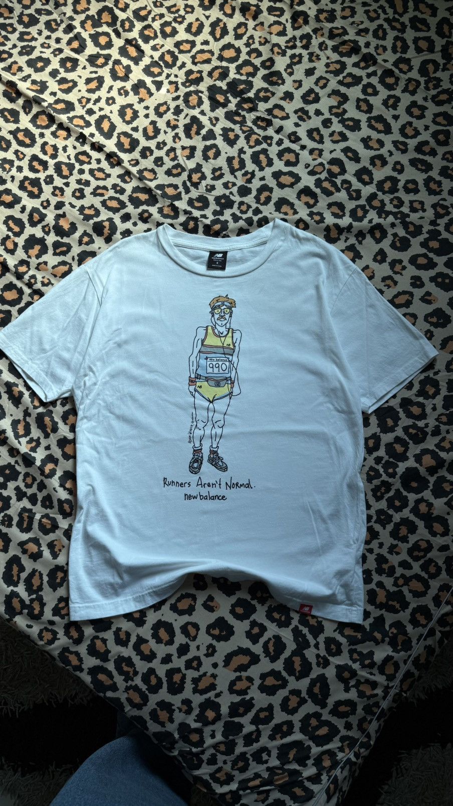 New Balance New Balance x Adam Weaver "Runners Aren't Normal" Tshirt S Size US S / EU 44-46 / 1 - 1 Thumbnail