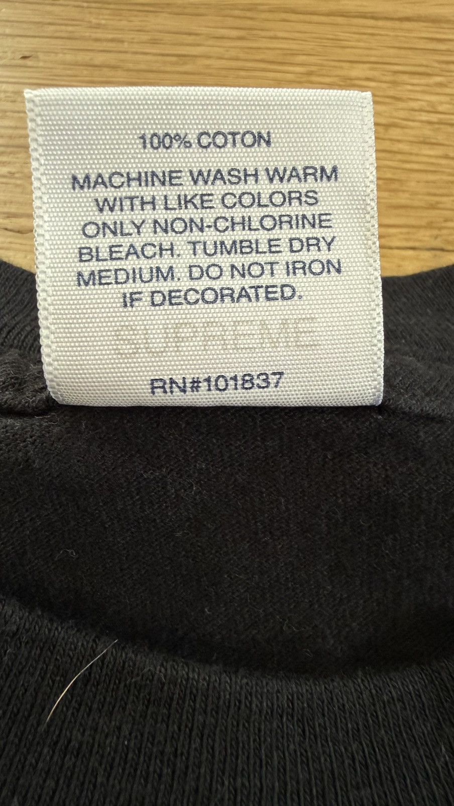Supreme Supreme Christmas Tee Black Medium 2021 Size US M / EU 48-50 / 2 - 5 Thumbnail