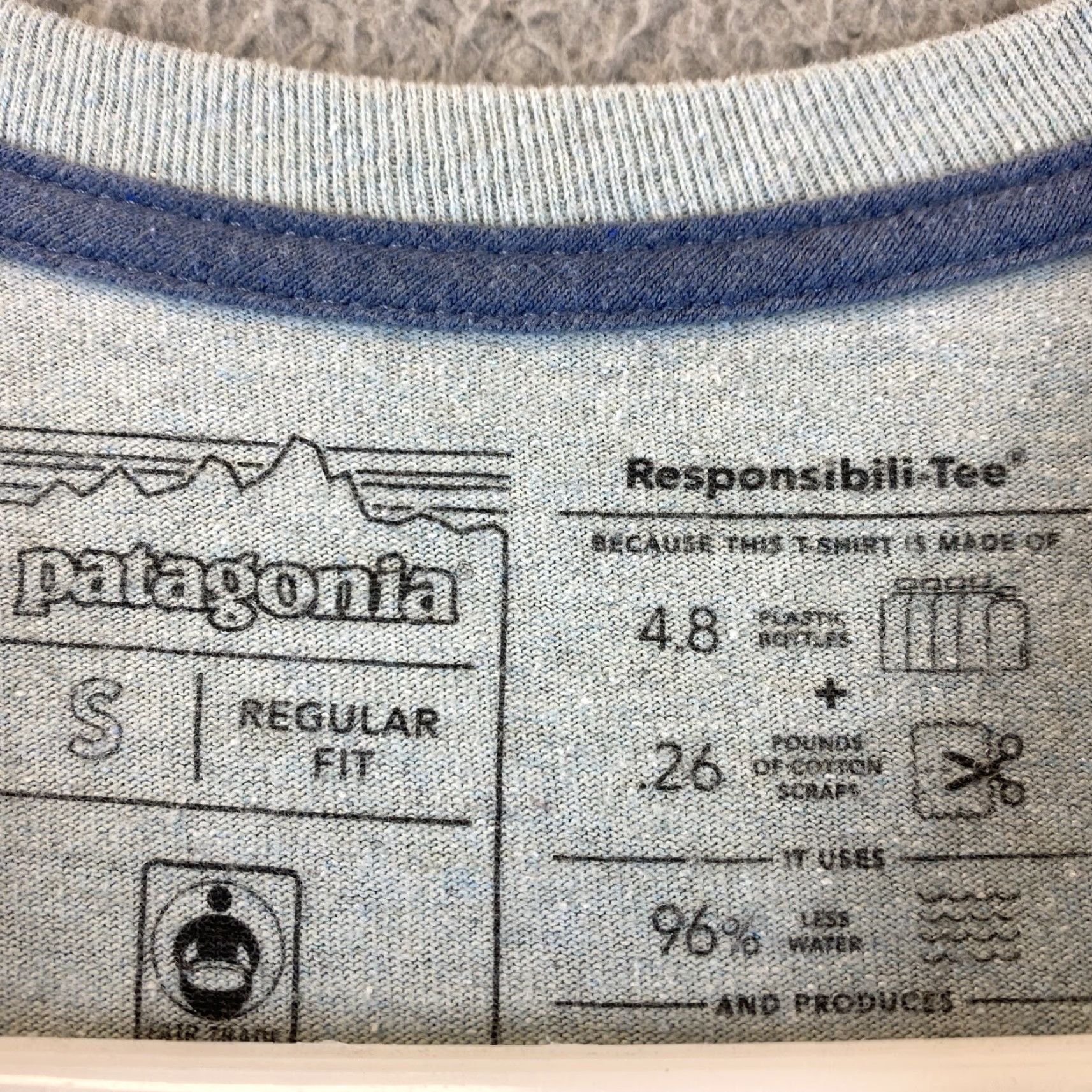 Patagonia Patagonia Shirt Men’s Size S Light Blue Short Sleeve Logo /87-17 Size US S / EU 44-46 / 1 - 3 Thumbnail