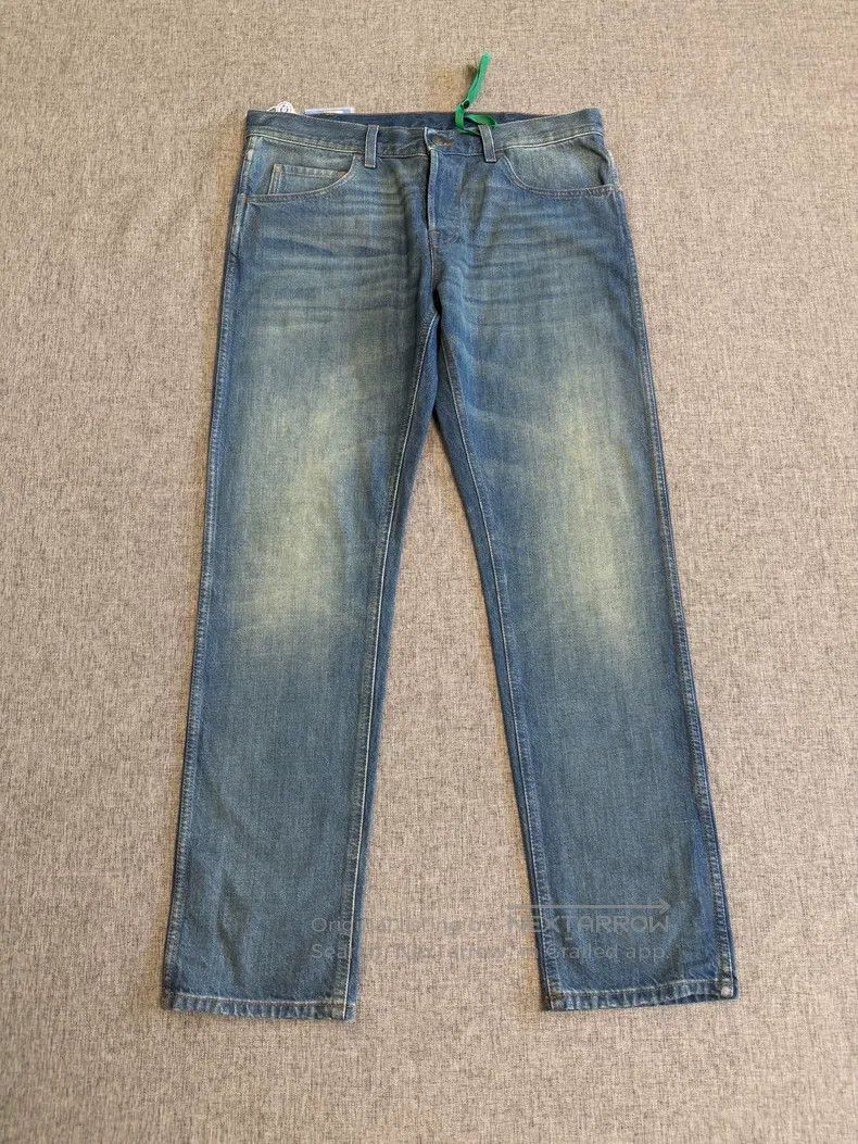 Gucci Gucci Striped webbing tapered jeans Size US 36 / EU 52 - 3 Thumbnail