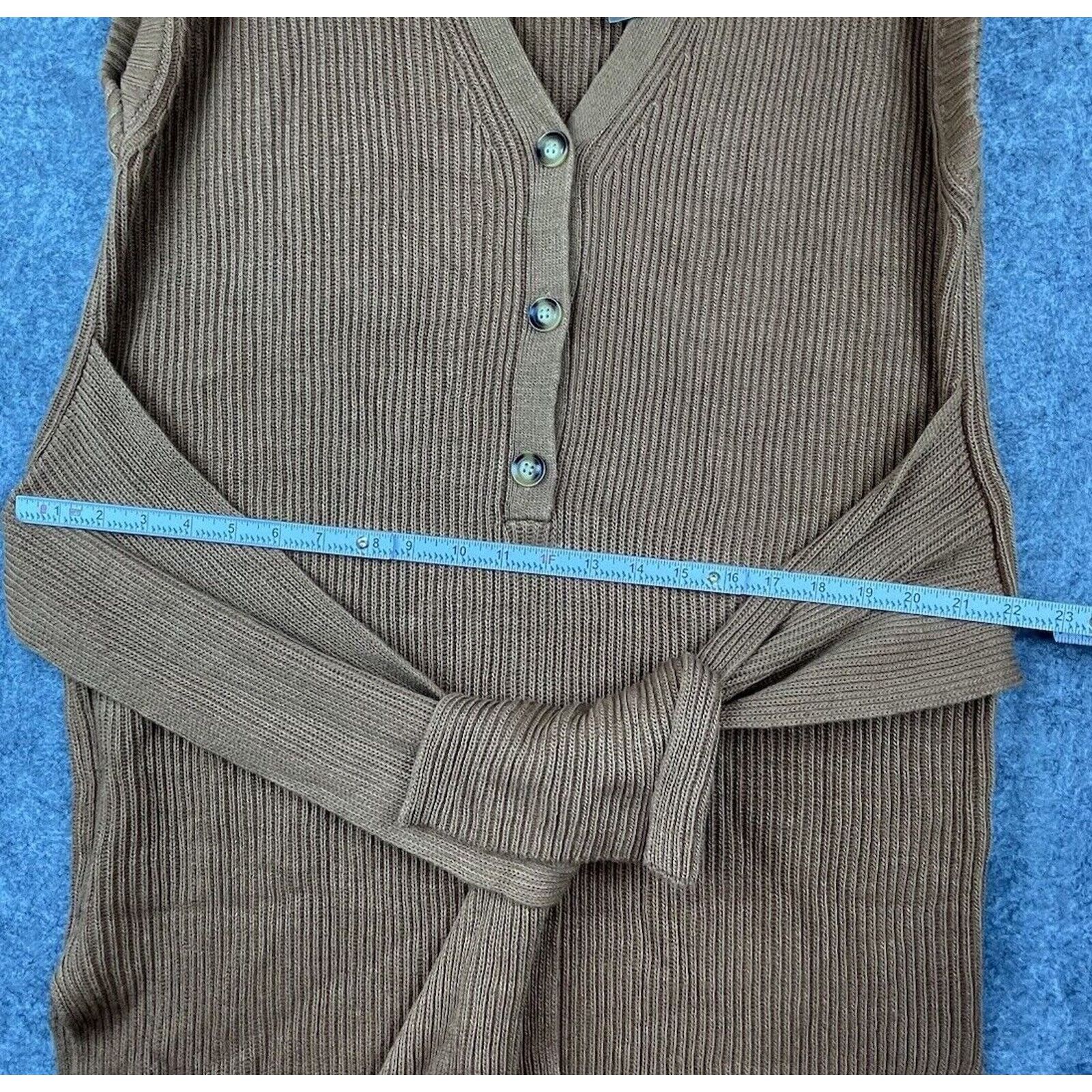 Anthropologie Anthropologie Mable Sweater Dress Large Tie Waist Lagenlook Size L / US 10 / IT 46 - 6 Thumbnail