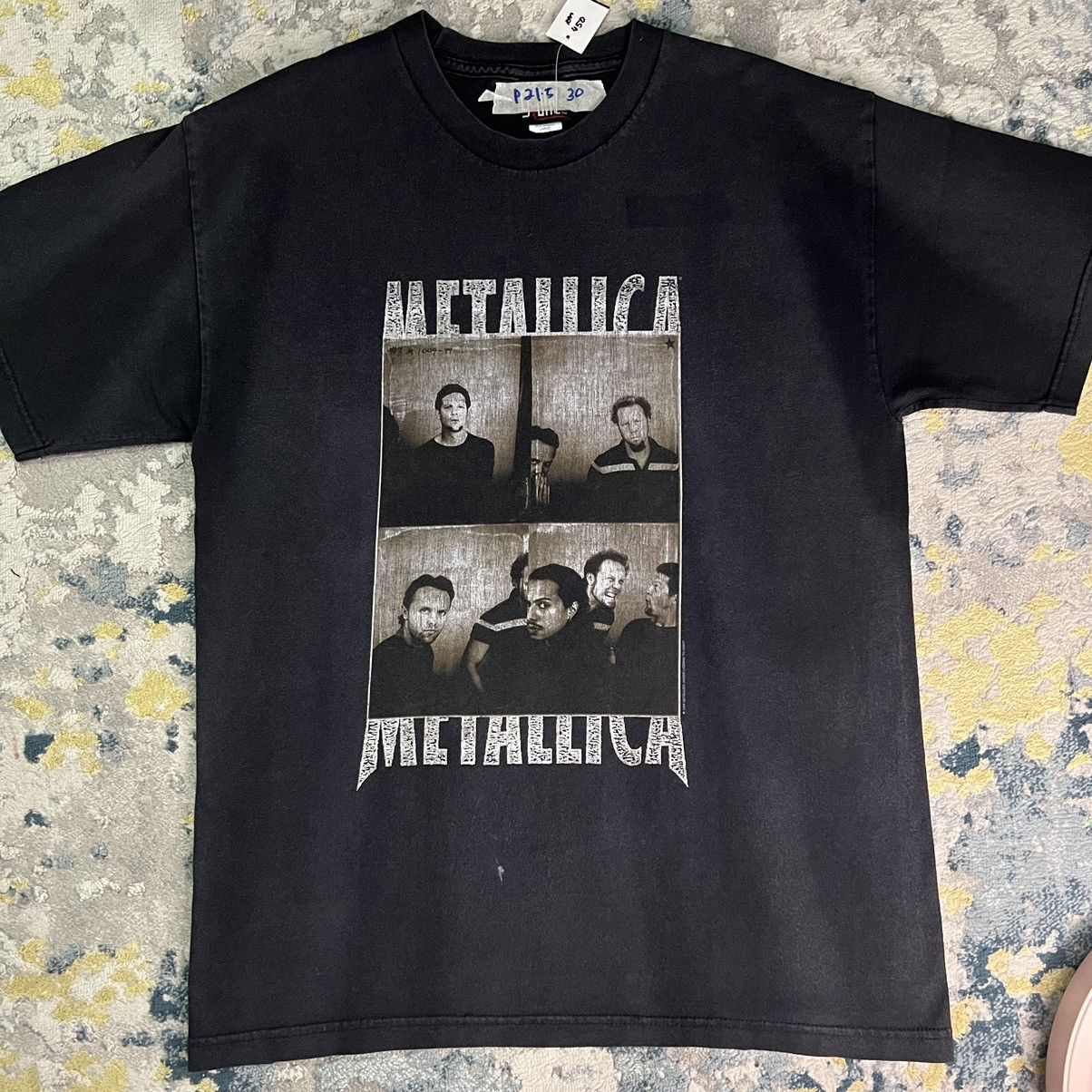 Band Tees × Metallica × Vintage Cheap - Metallica Line Up Vintage | Grailed