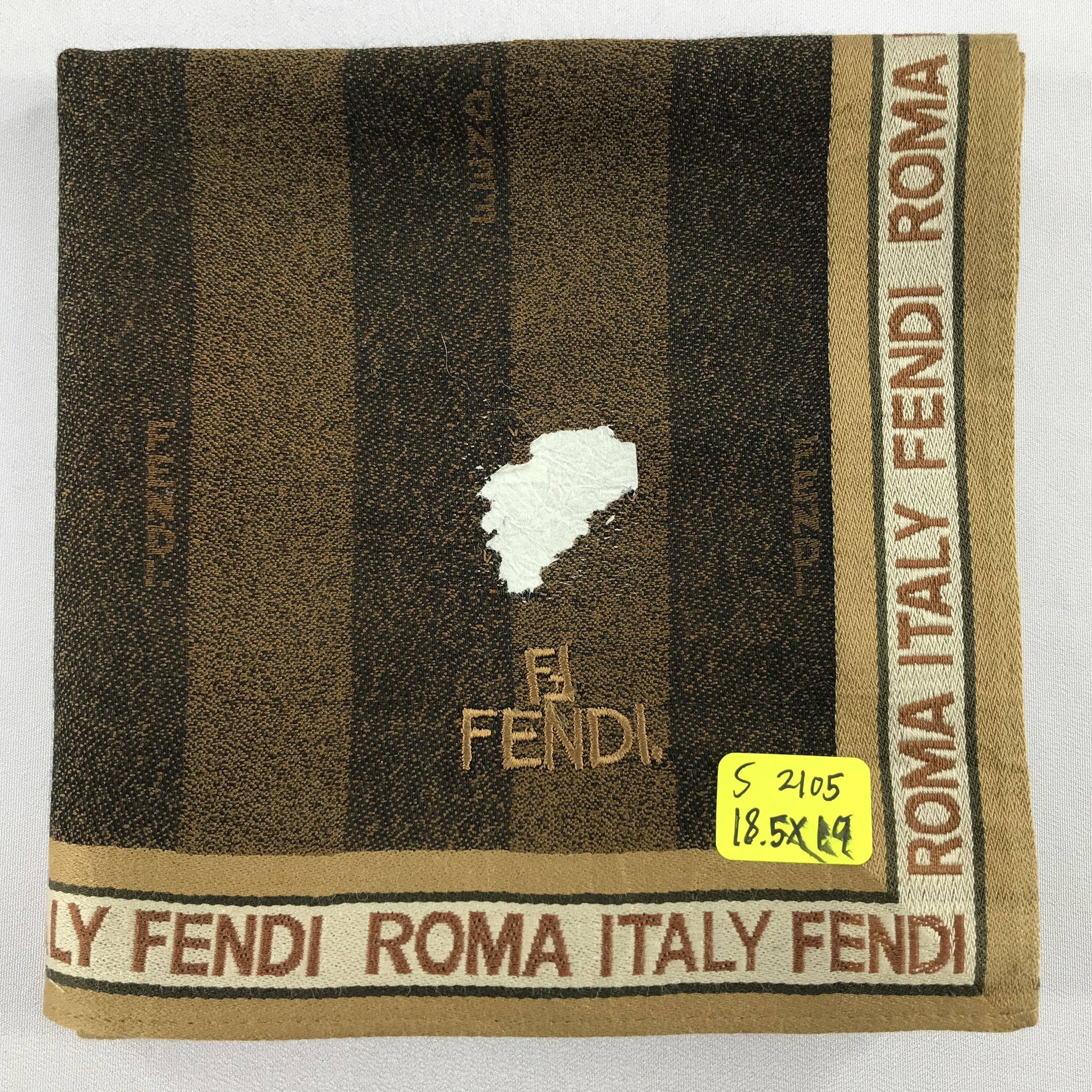 Vintage Vintage Fendi Bandana / Handkerchief / Neckerchief - S2105 Size ONE SIZE - 5 Thumbnail