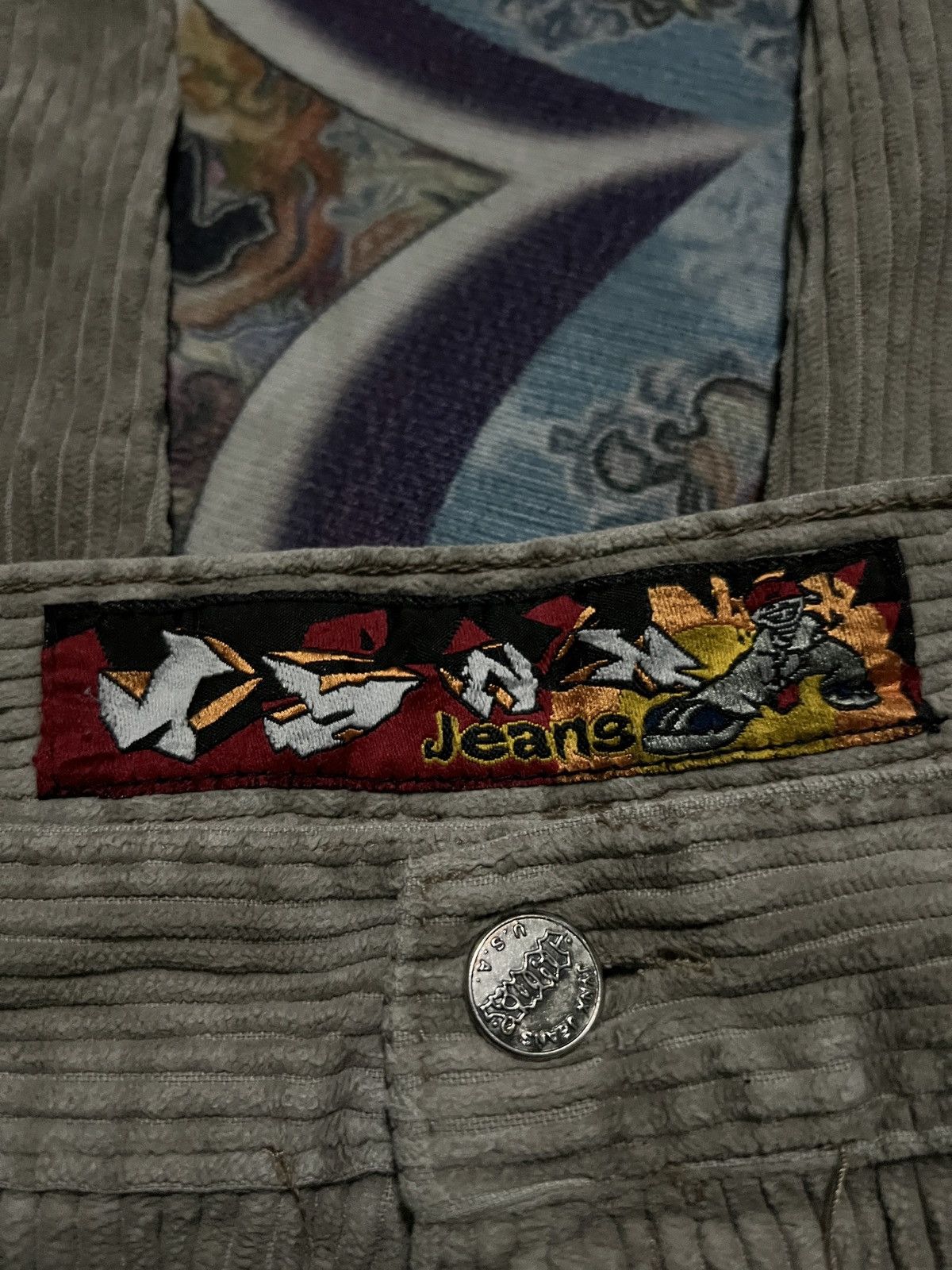 Other VINTAGE 90's JYNX JEANS CORDUROY BIG POCKET BAGGY PANTS Size US 40 / EU 56 - 6 Thumbnail
