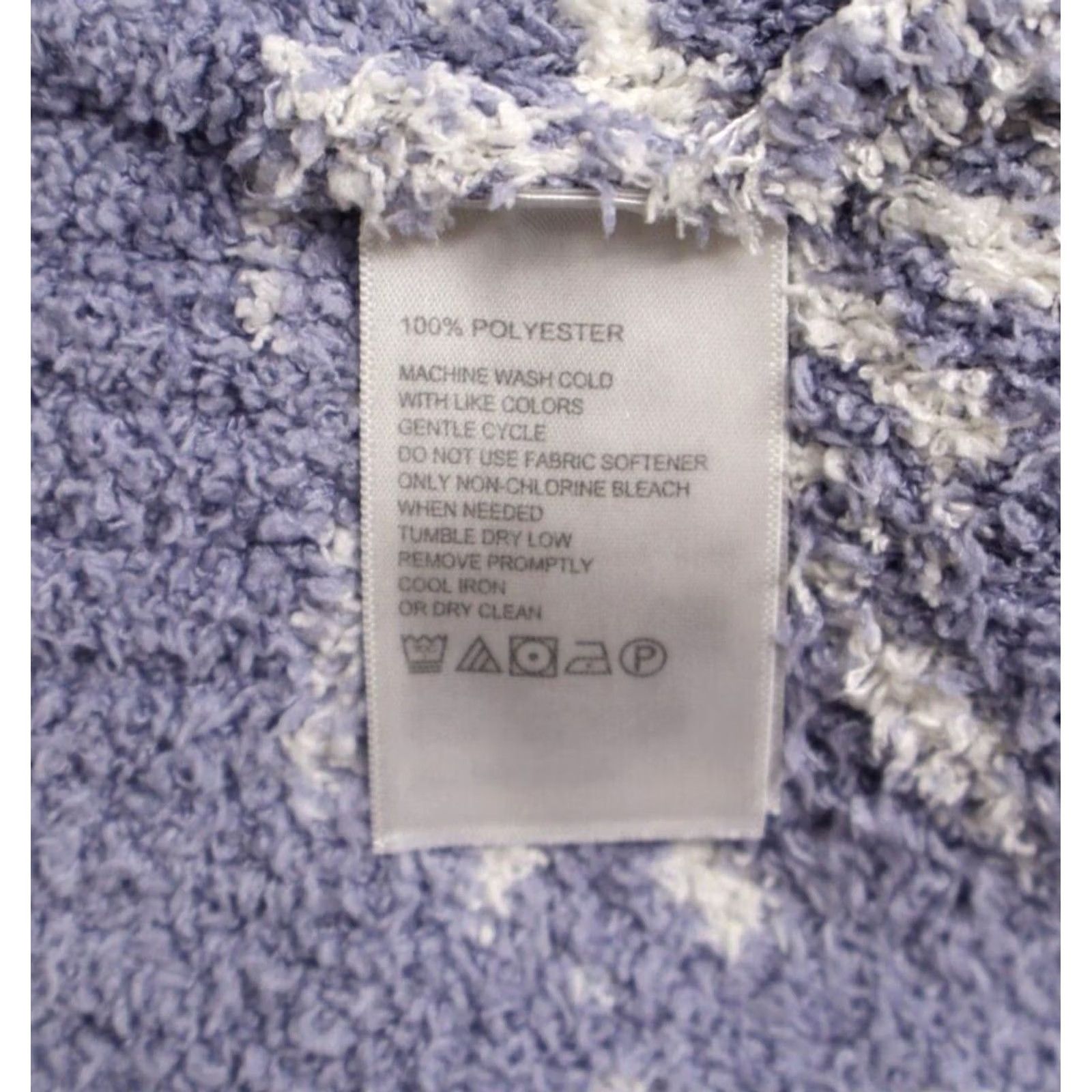 Tommy Bahama Tommy Bahama Women's Sea Swell Chenille Hoodie Zip Front XS Blue Floral Logo Full Zip Hooded Sweatshirt Size XS / US 0-2 / IT 36-38 - 7 Thumbnail