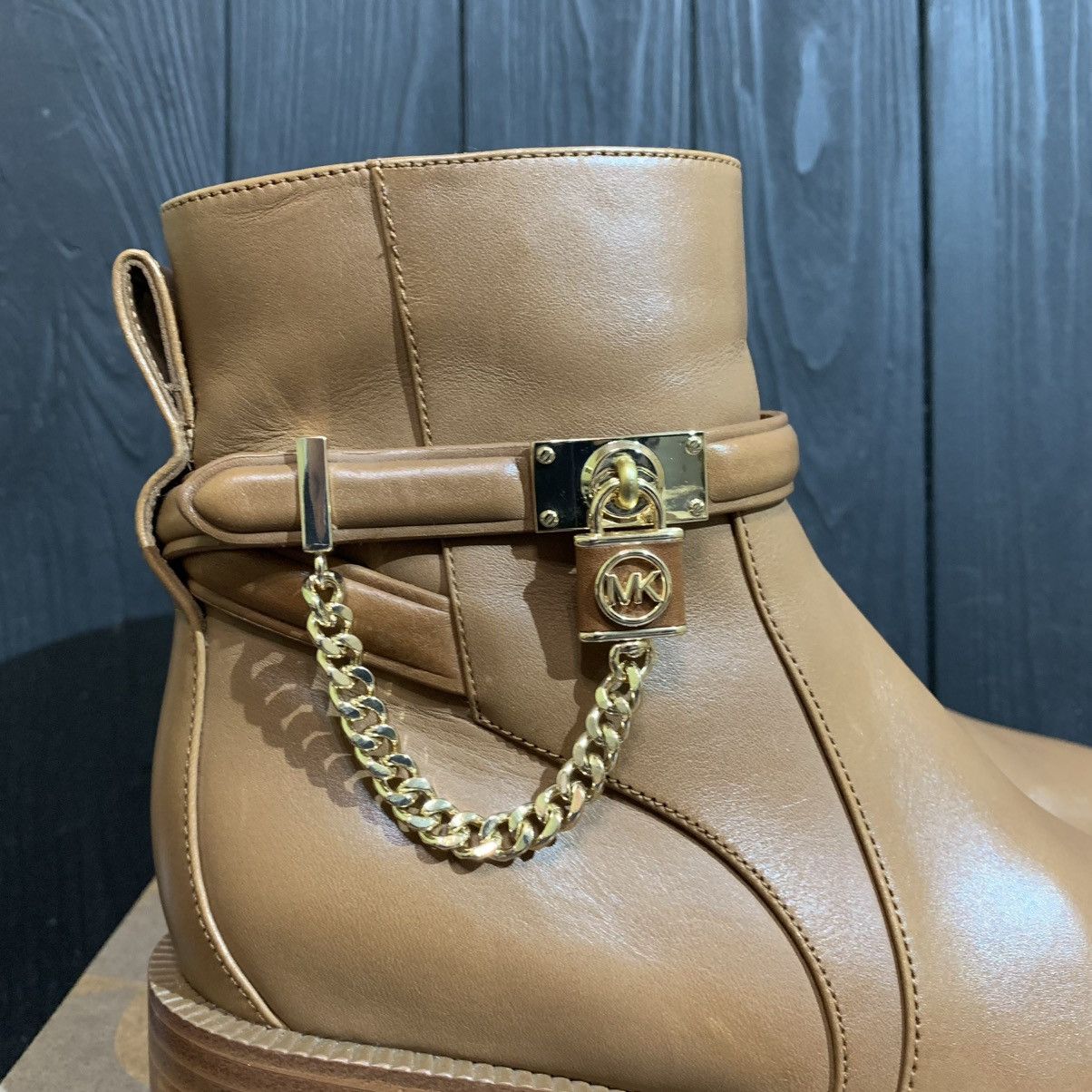 Michael Kors Michael KORS Hamilton Leather Ankle Leather Boots Size 5M 36 Size US 5 / IT 35 - 2 Thumbnail