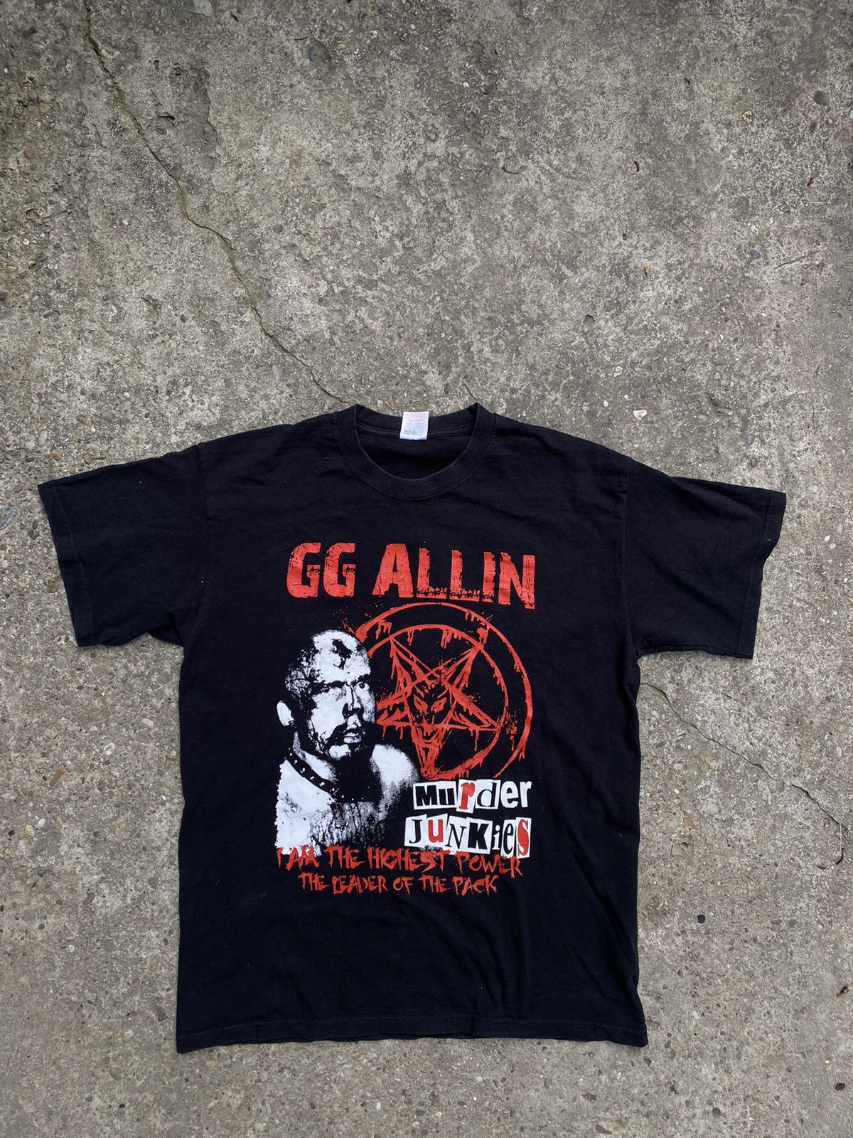 Vintage GG Allin Murder Junkies T-Shirt | Grailed