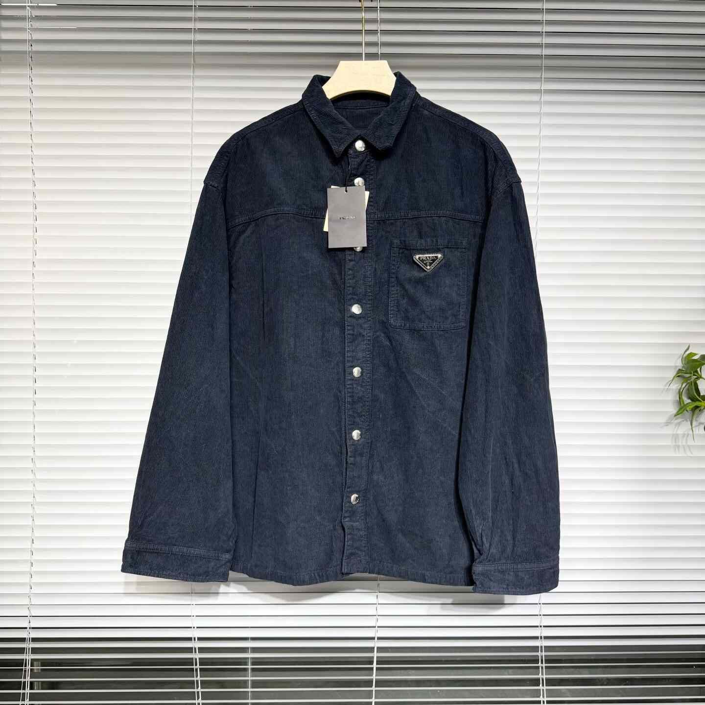 Prada Prada Corduroy Jacket Size US M / EU 48-50 / 2 - 1 Thumbnail