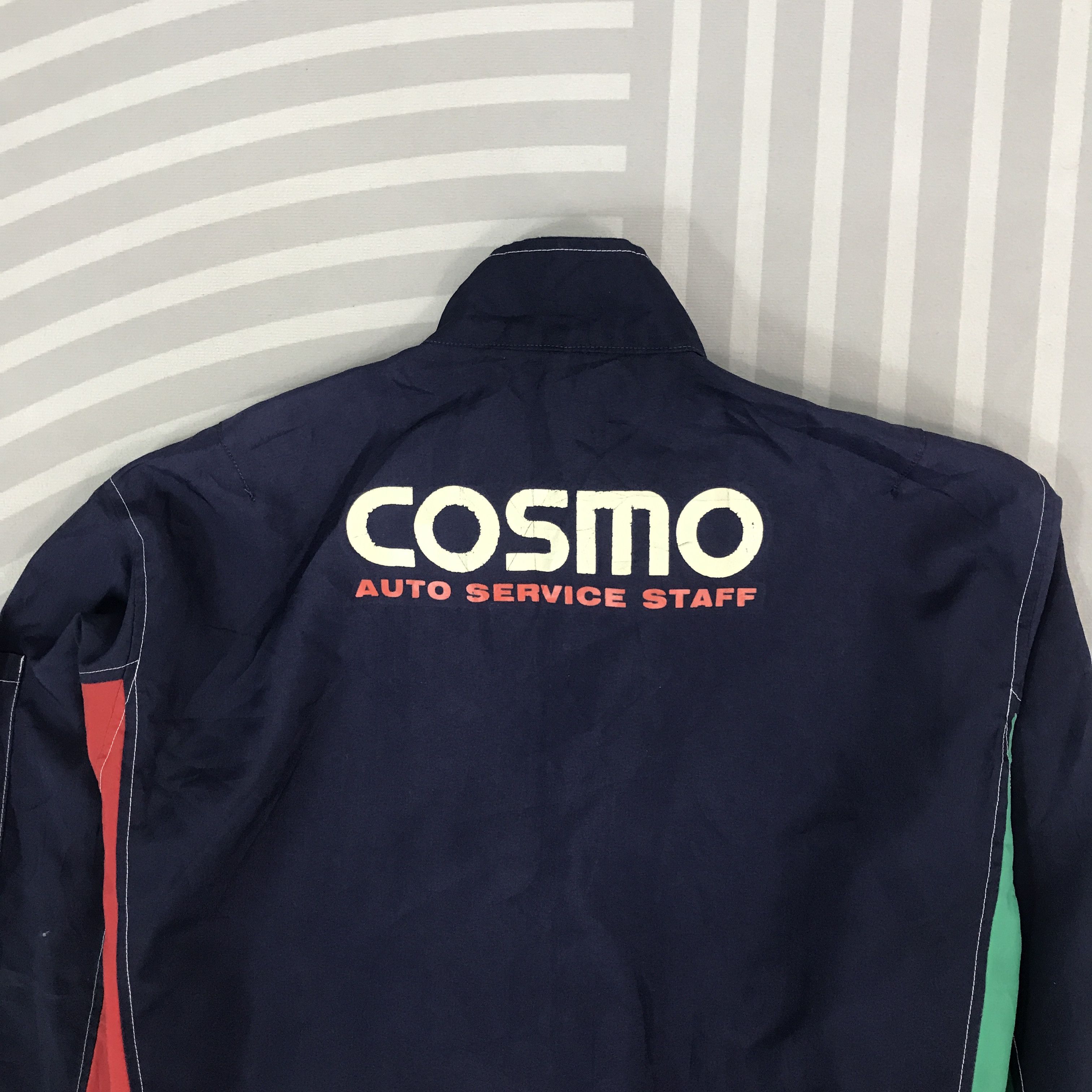 Japanese Brand × Vintage Vintage Cosmo auto service staff Racing Jacket Size US XL / EU 56 / 4 - 4 Thumbnail