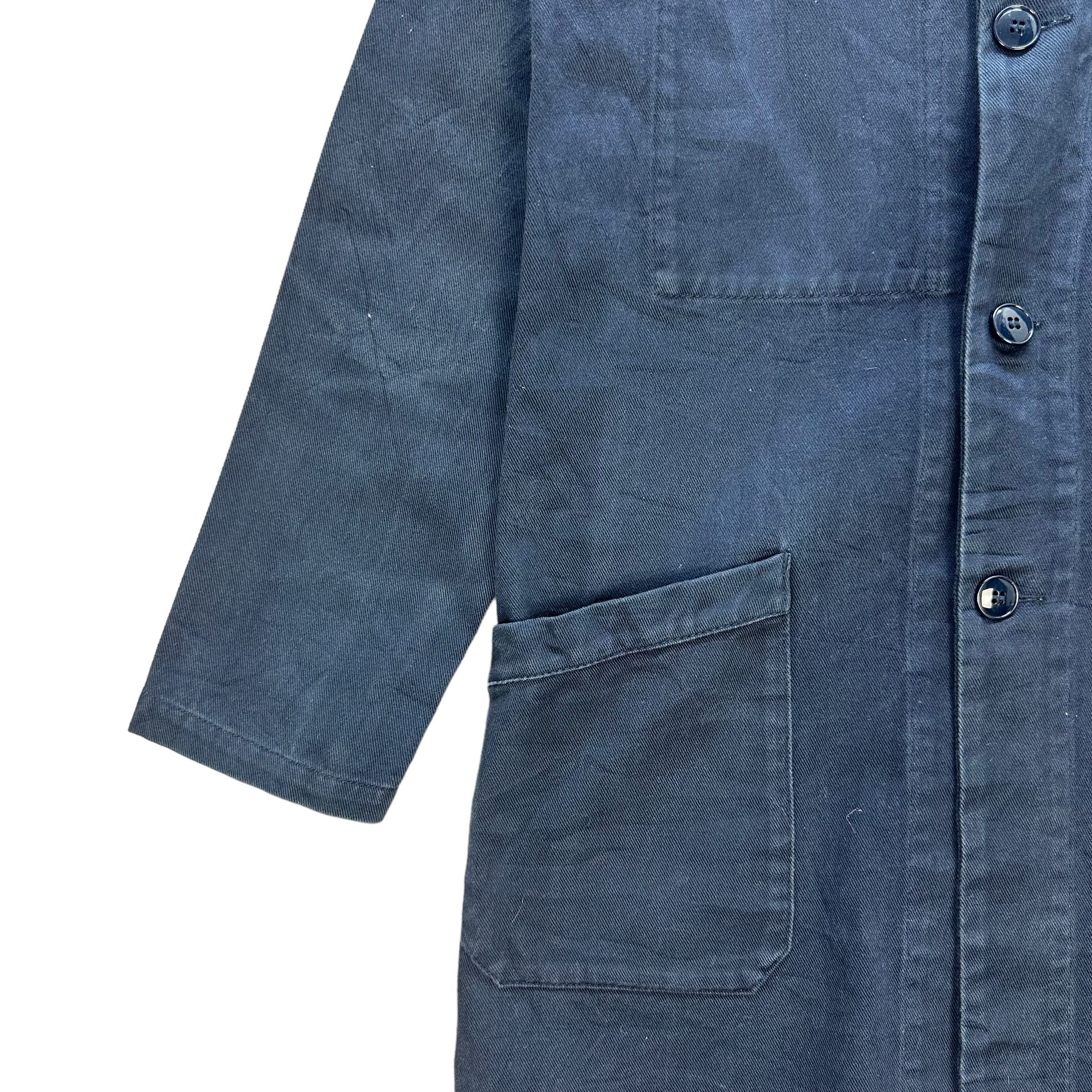 CABANE de ZUCCa ZUCCA TRAVAIL COTTON OVERCOAT #8365-006 Size US XS / EU 42 / 0 - 4 Thumbnail