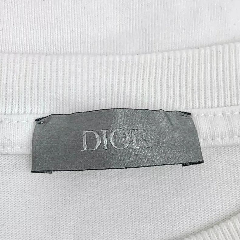 Dior Dior White CD embroidered diamond printed cotton round-neck Size US XS / EU 42 / 0 - 5 Thumbnail