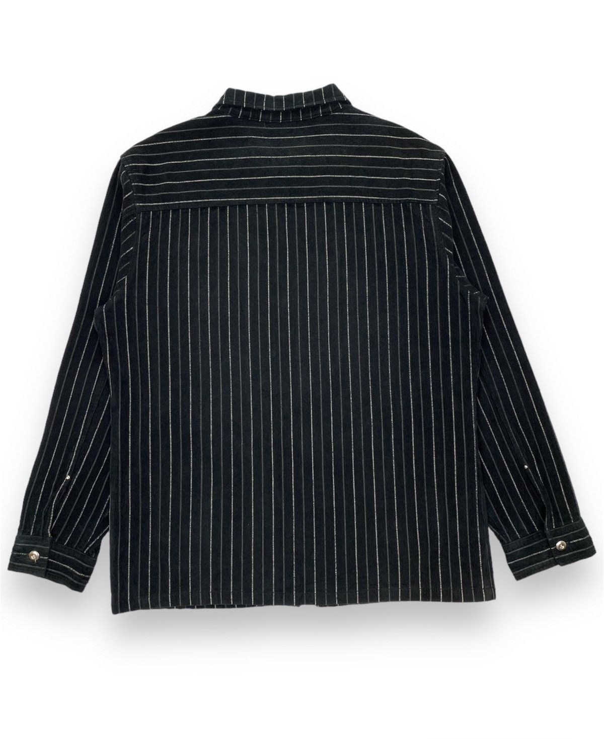 Japanese Brand MFE Stripes Corduroy Jacket Size US M / EU 48-50 / 2 - 2 Thumbnail