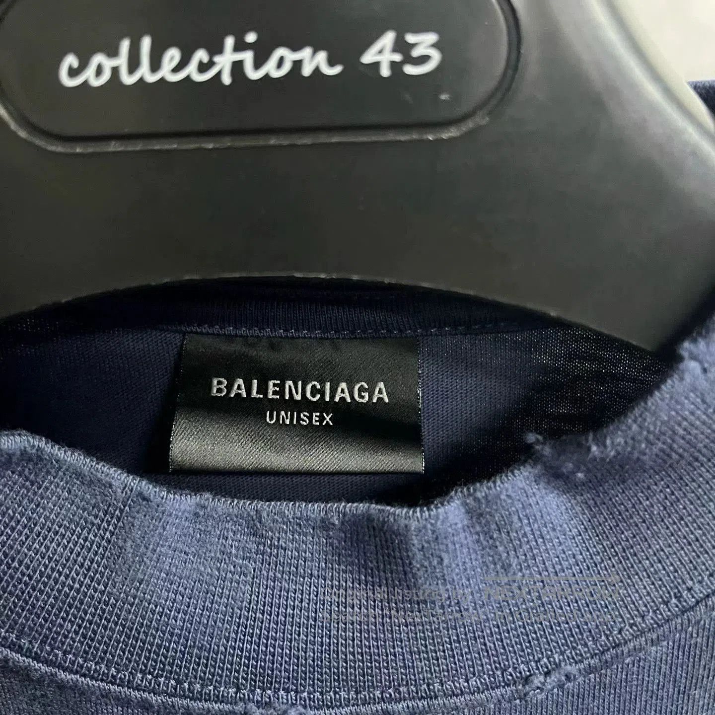 Balenciaga balenciaga blue letter print short sleeve t-shirt. Size US S / EU 44-46 / 1 - 2 Thumbnail
