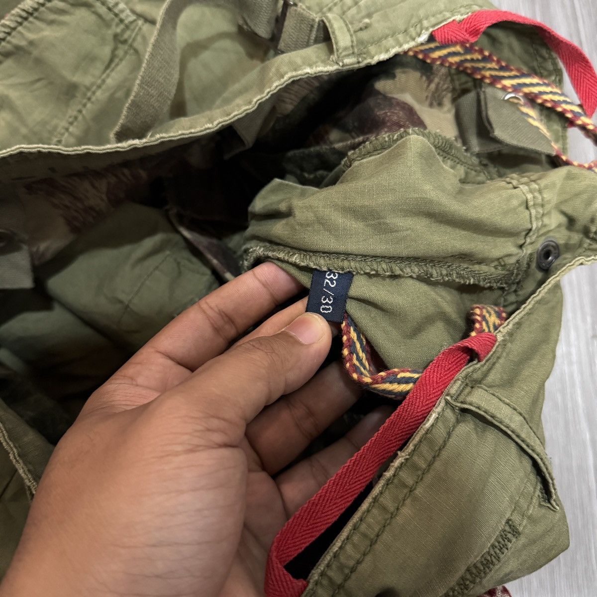 Polo Ralph Lauren Polo Ralph Lauren Painted Cargo Pants Size US 32 / EU 48 - 7 Thumbnail