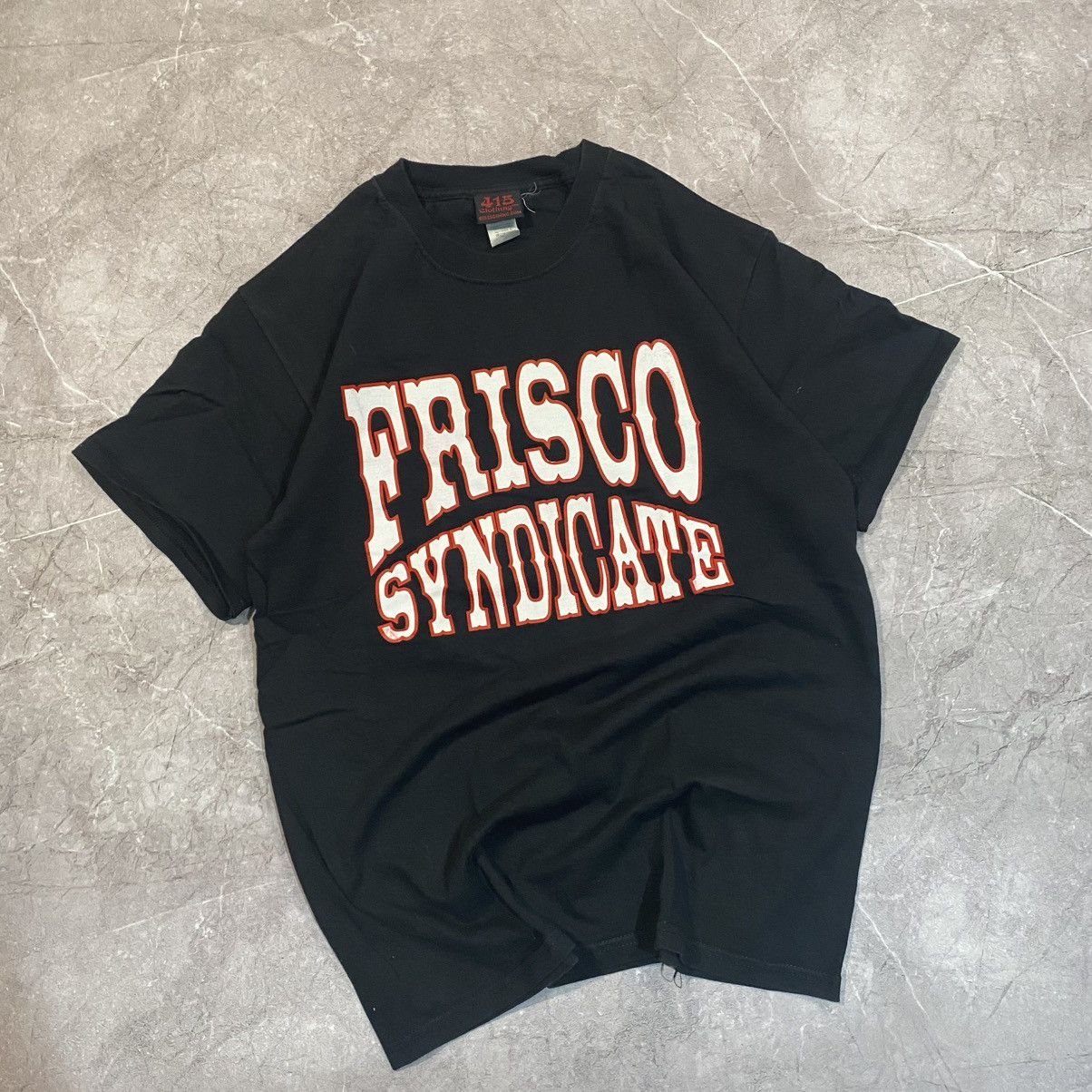 Band Tees VINTAGE FRISCO SYNDICATE 415 TEE BIG LOGO USA 00 Size US M / EU 48-50 / 2 - 1 Thumbnail