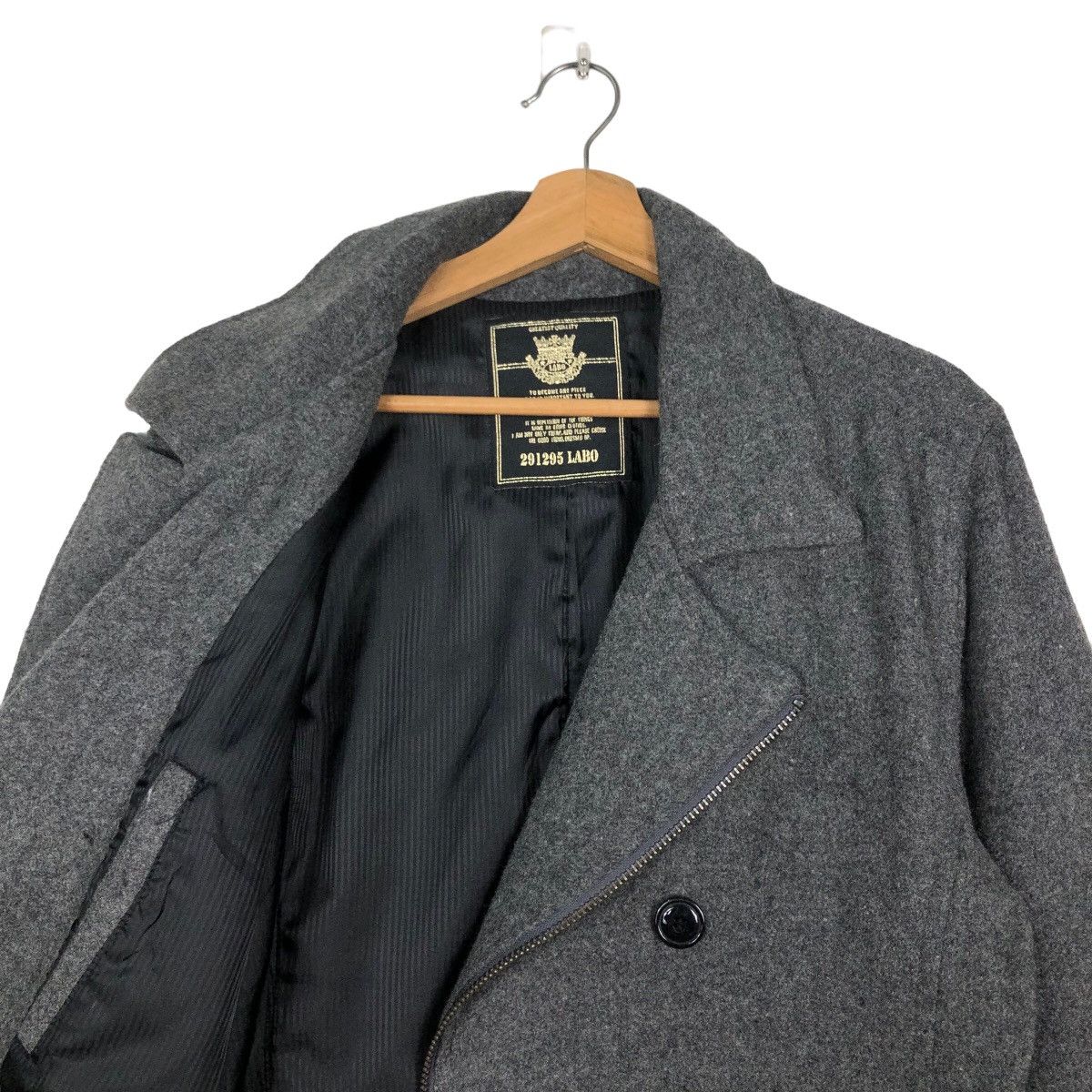 Japanese Brand 🔥90’s Vintage Biker Jacket Double Breast 291295 Labo Japan Size US M / EU 48-50 / 2 - 9 Thumbnail