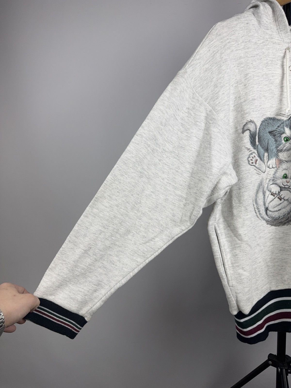 Vintage Vintage 1996 Cat Graphic Hoodie Key West Lace Up 90s Style Size US M / EU 48-50 / 2 - 10 Thumbnail