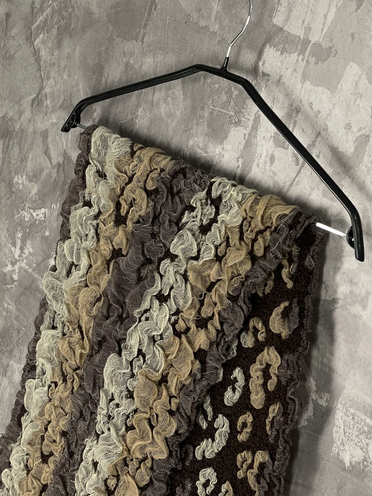 Japanese Brand Vintage Japanese Monair Mesh Y2K Archive Scarf Size ONE SIZE - 6 Thumbnail