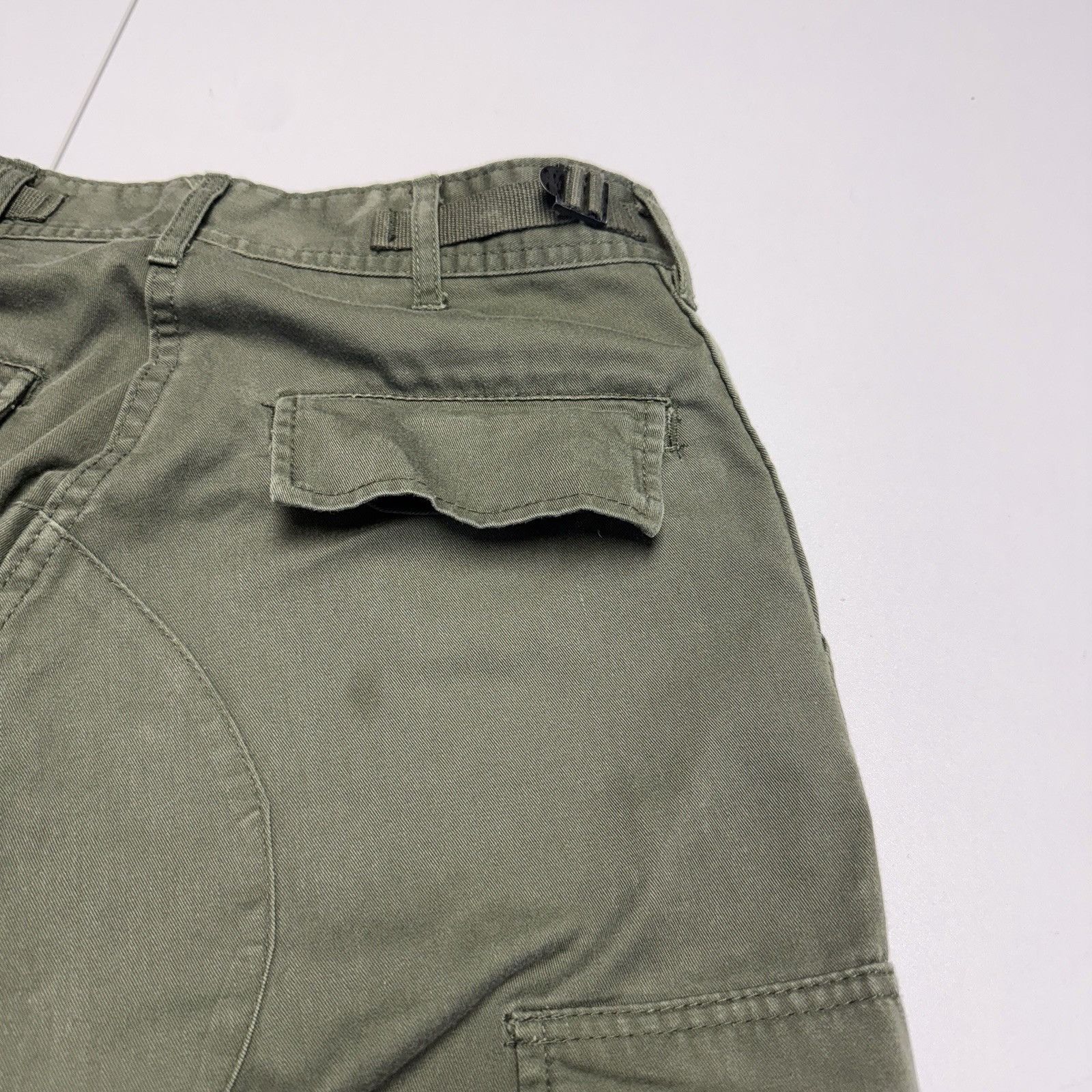 Vintage Vintage Military Sateen Pants Mens 29x30 Button Fly Size US 29 - 4 Thumbnail