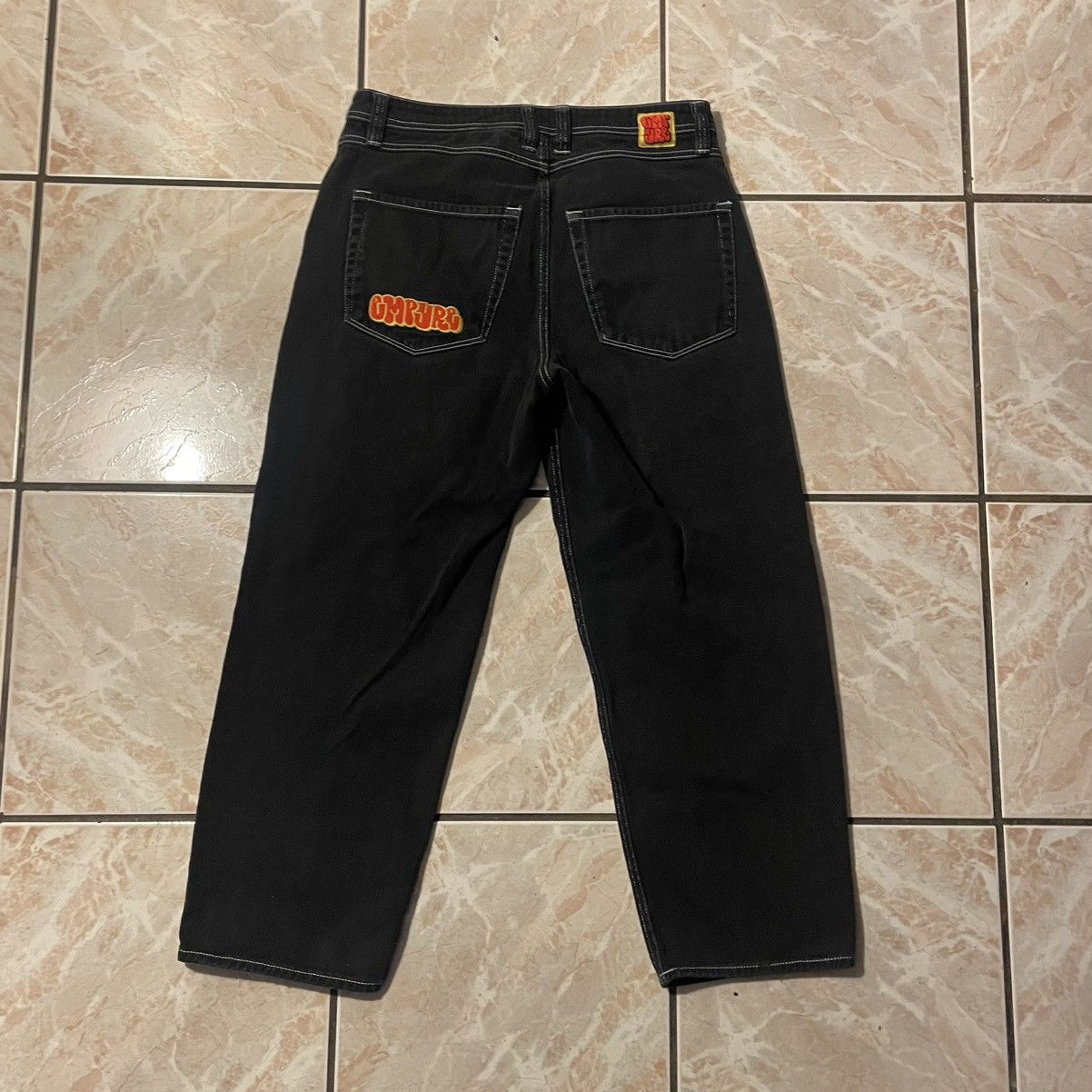Empyre × Zumiez Empyre Jeans Embroidered Y2K Size US 30 / EU 46 - 7 Thumbnail