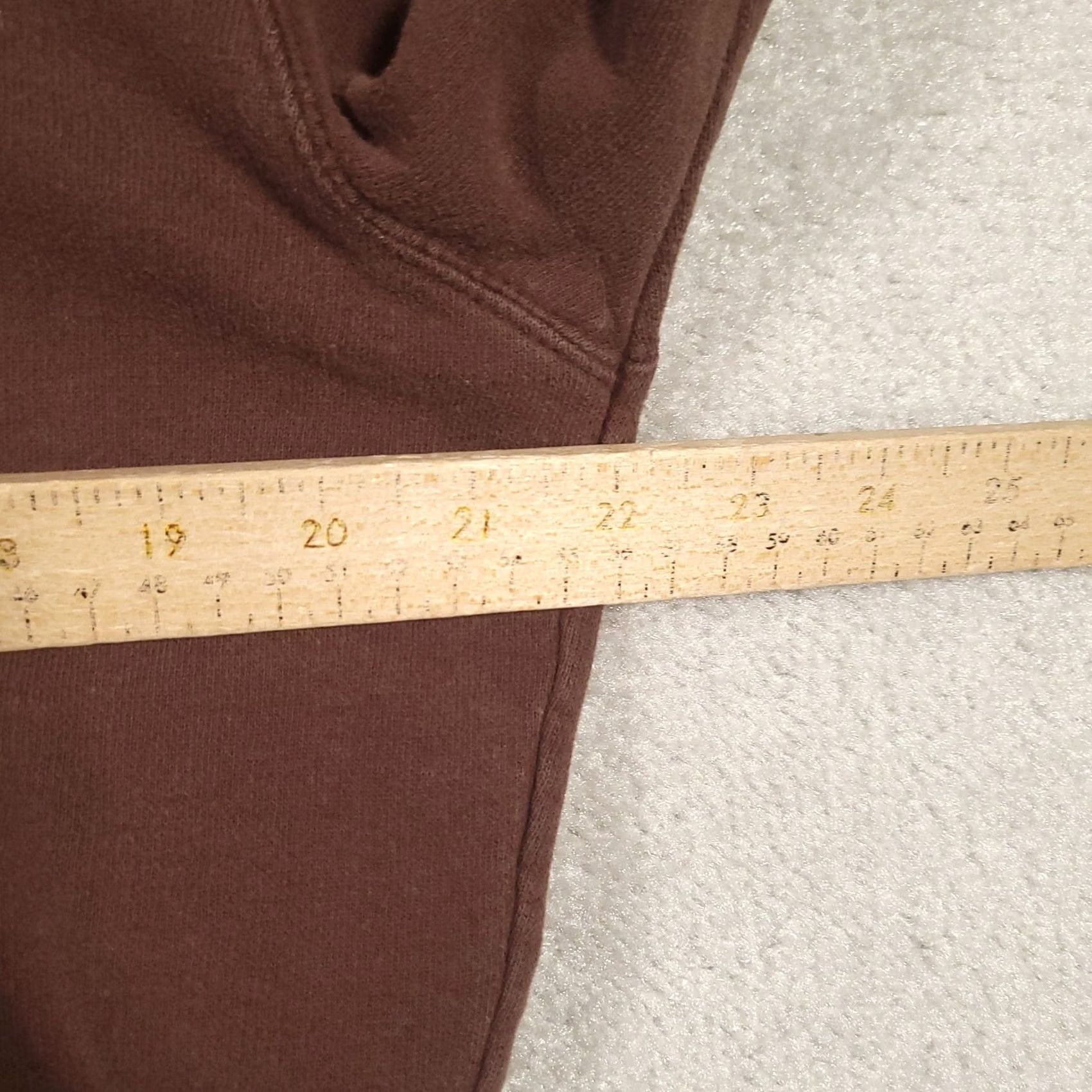 Aeropostale VINTAGE Aeropostale Athletics Hoodie Mens Medium Brown 90s Skater Pullover Hooded Pockets Long Sleeve Drawstring Regular Cotton Size US M / EU 48-50 / 2 - 4 Thumbnail