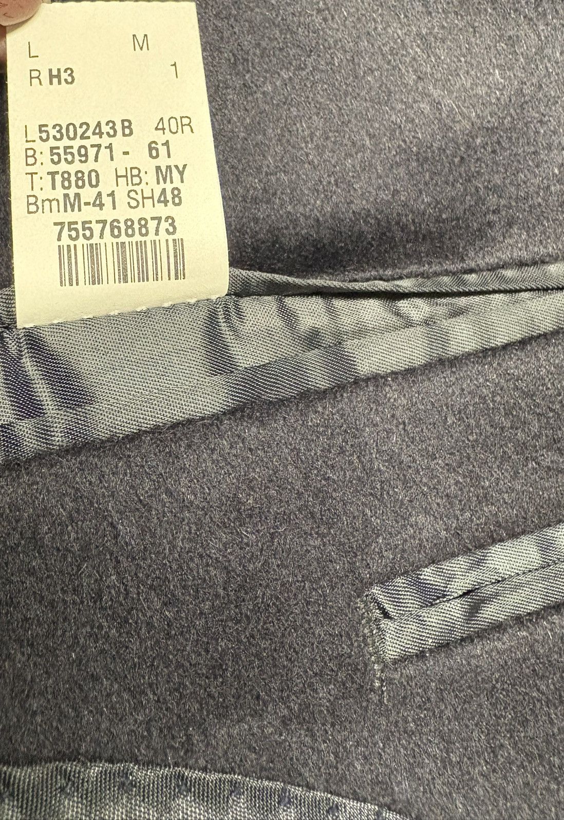 Neiman Marcus Men’s Neiman Marcus Navy Cashmere Sport Coat New SZ 40R Size US XXS / EU 40 - 8 Thumbnail