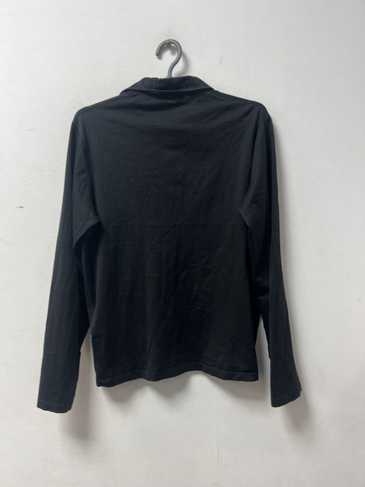 Prada Prada Black Long-Sleeve Polo Shirt – Size S Mens Size US S / EU 44-46 / 1 - 16 Thumbnail