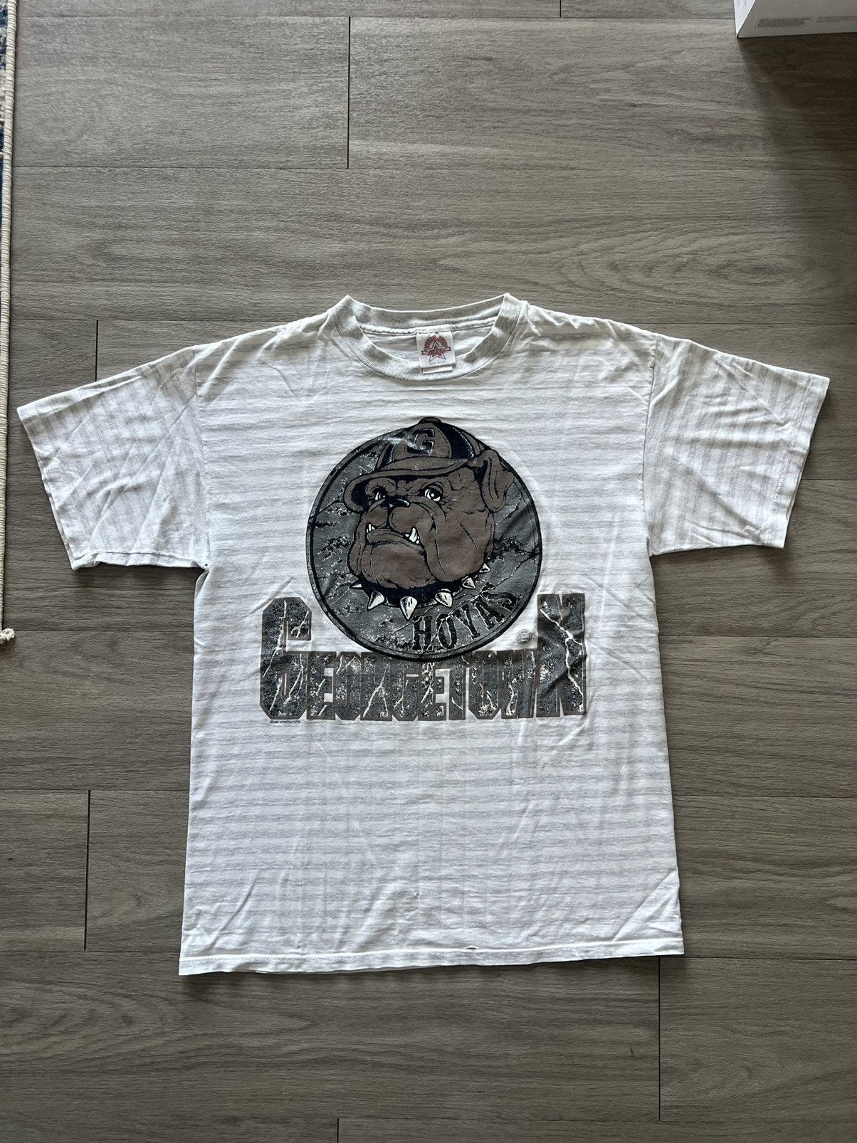 Vintage 92 Georgetown Hoyas T shirt Size US XL / EU 56 / 4 - 1 Thumbnail