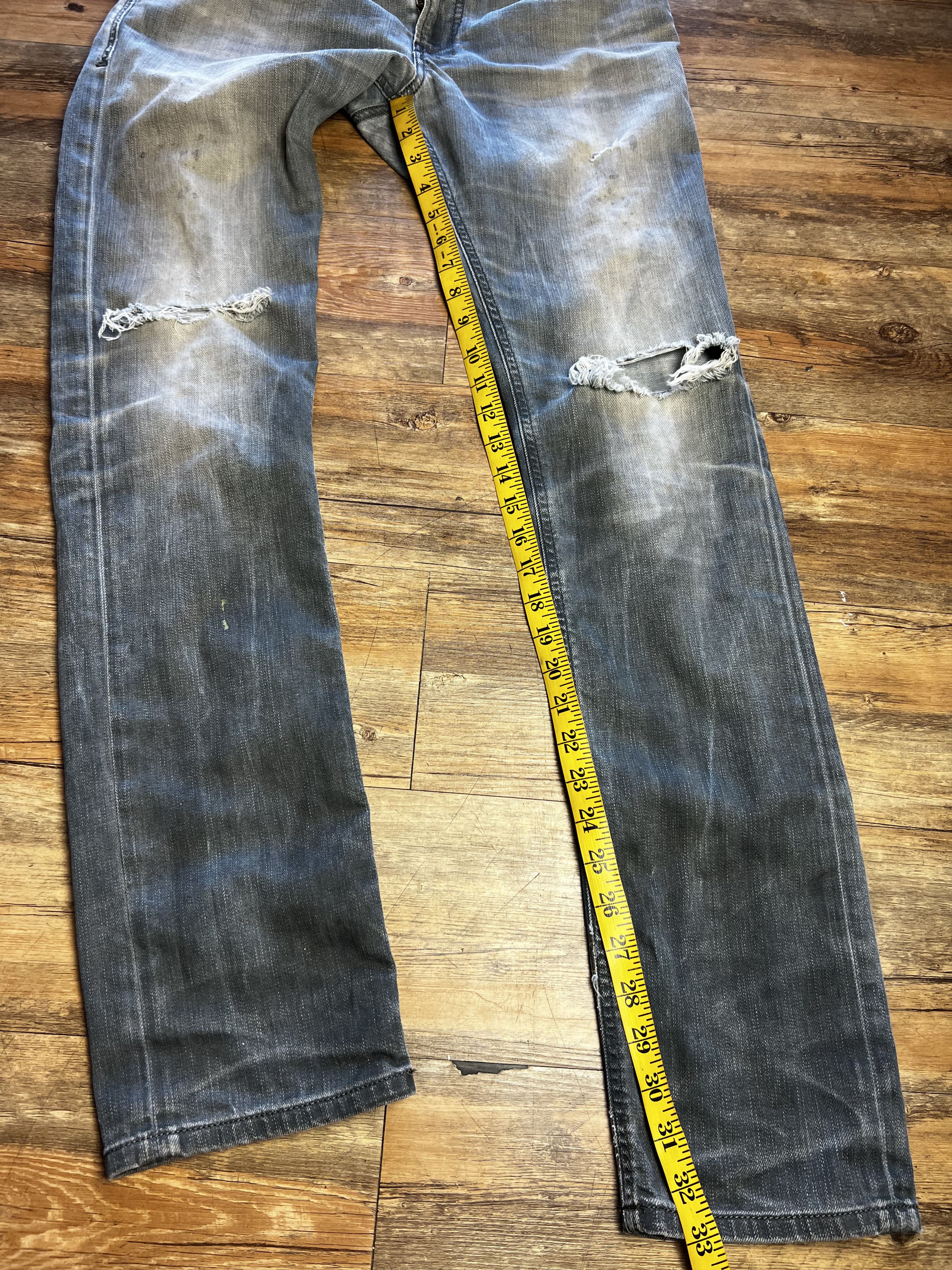Diesel Vintage Diesel Denim Wash 0886A Stretch Shioner Jeans Size US 30 / EU 46 - 18 Thumbnail