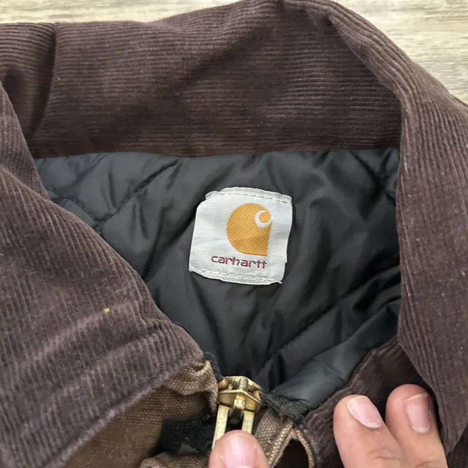Carhartt Vintage Carhartt J22CHT Chocolate Arctic Detroit Jacket Size US XXL / EU 58 / 5 - 3 Thumbnail