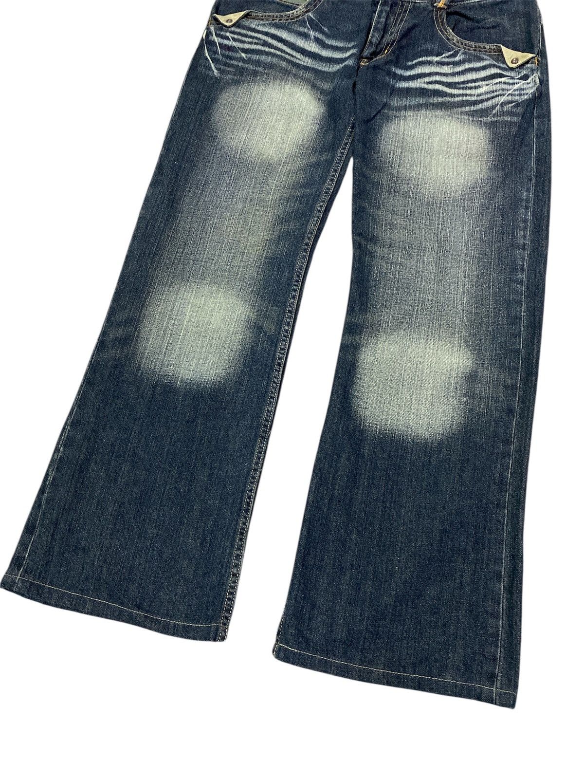 Japanese Brand Vintage Japanese brand clawmark Rusty pants Size US 30 / EU 46 - 4 Thumbnail