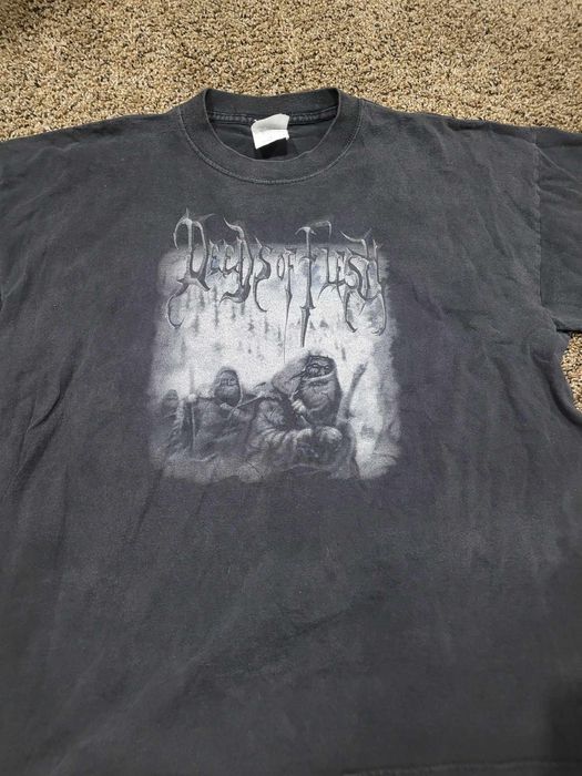 Vintage Deeds of Flesh Path of Weakening Bloodletting Tour Shirt Grailed