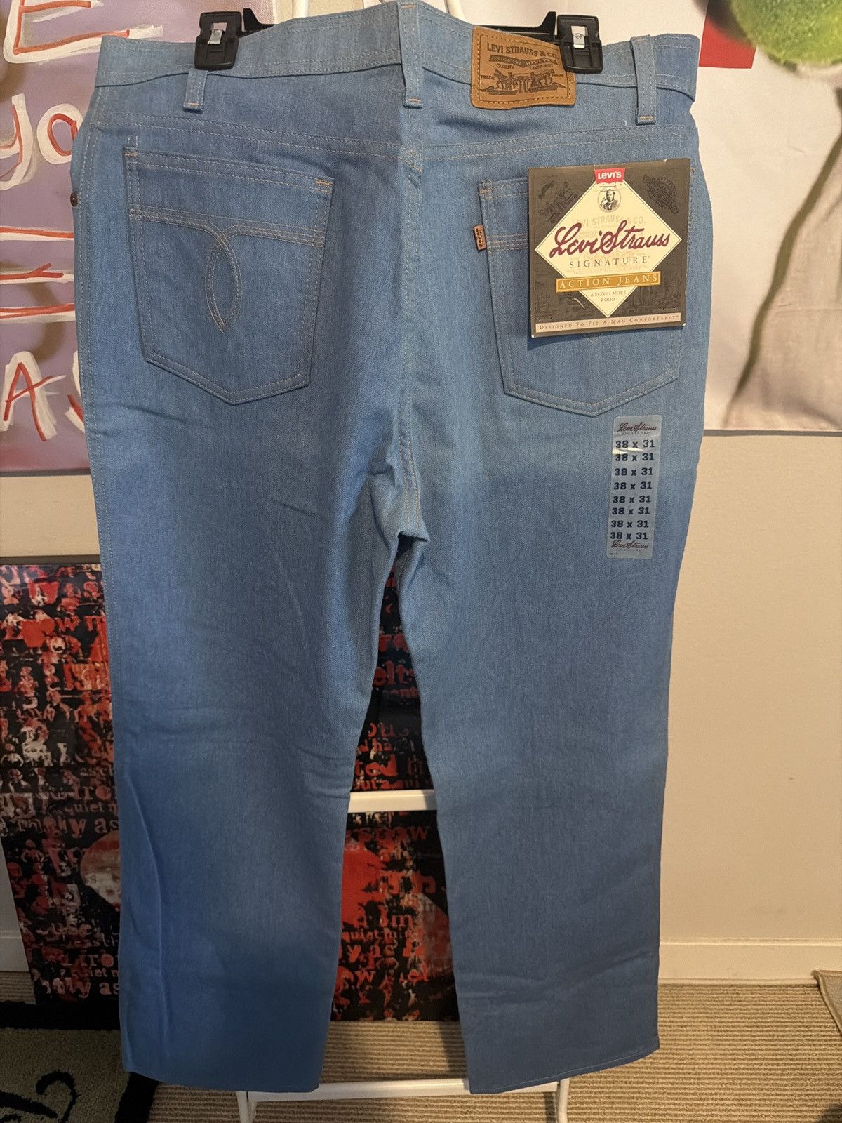 Levi's Levis Signature Action Denim Size US 38 / EU 54 - 1 Thumbnail
