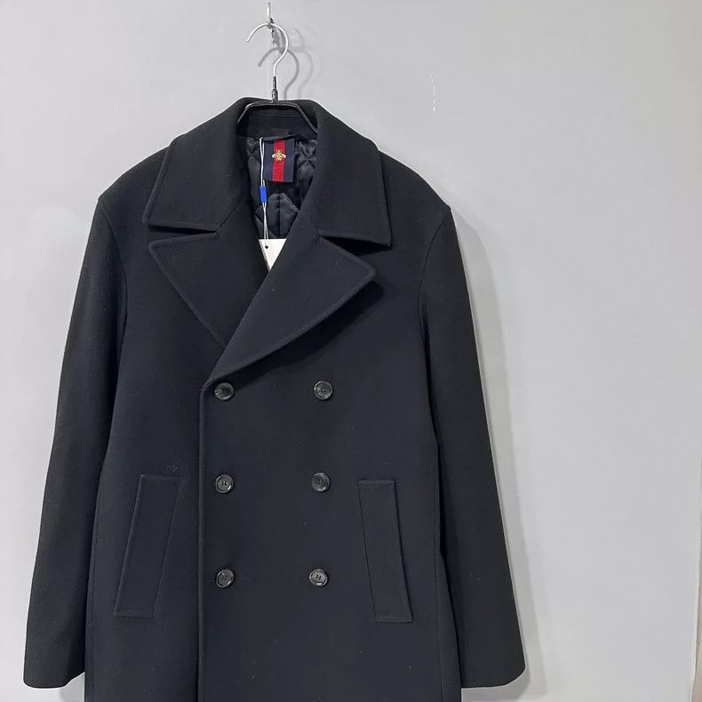 Gucci Gucci Dark wool coat 2502-Nextarrow Size US M / EU 48-50 / 2 - 1 Thumbnail